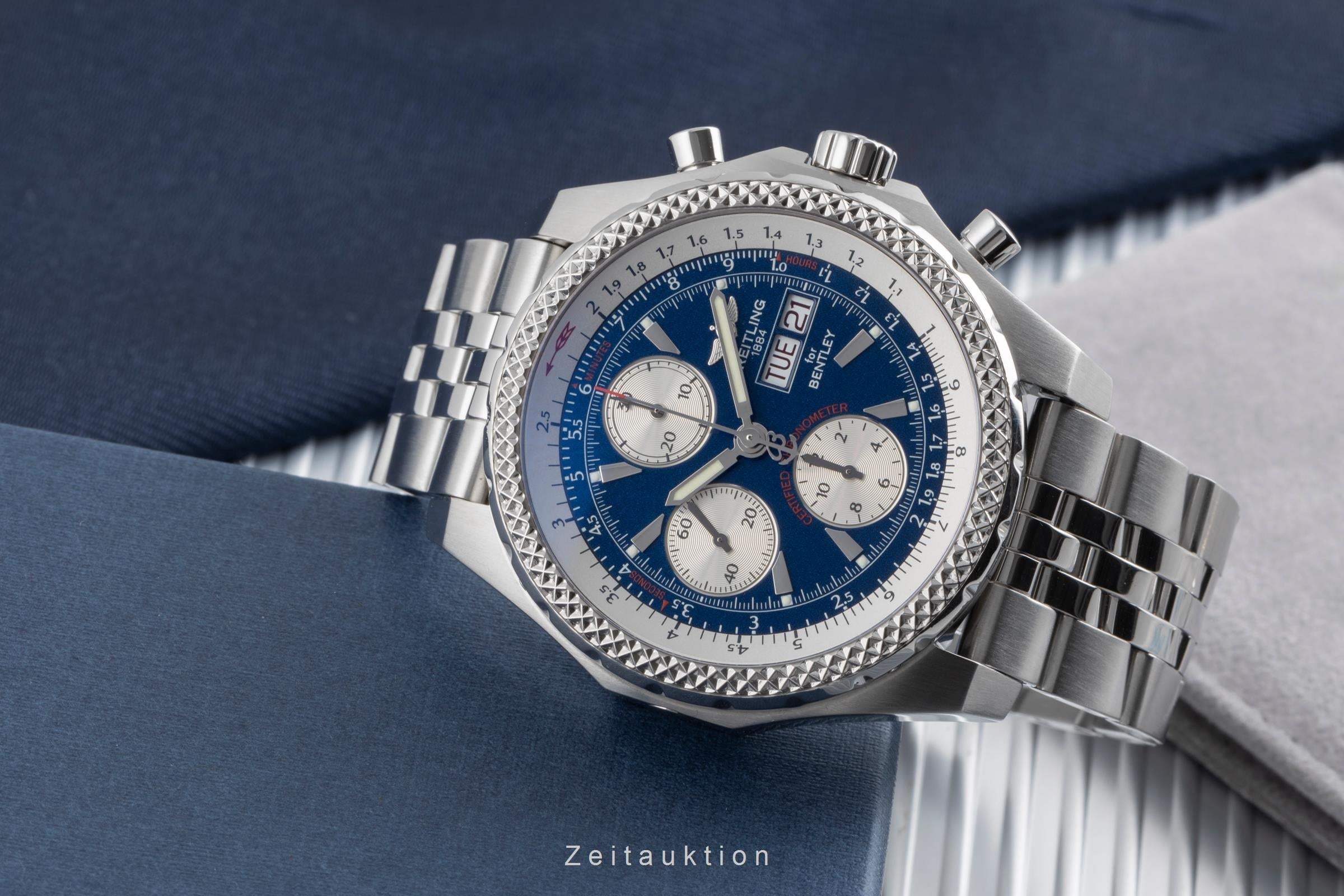 Breitling Bentley GT chronograph steel automatic men's watch A13363  [2503801]