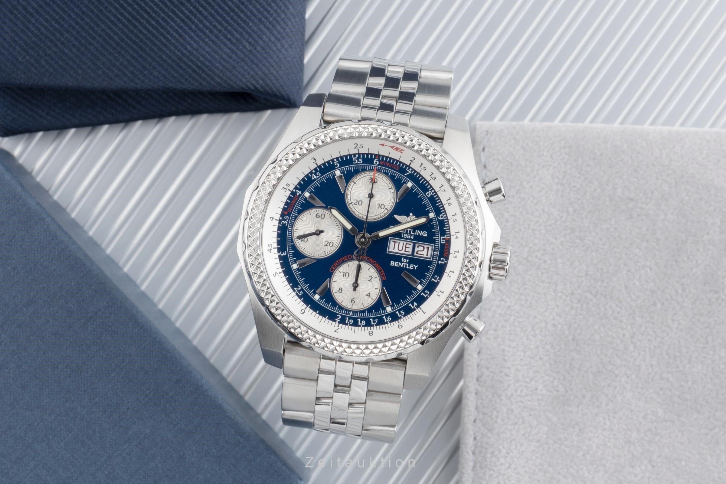 Breitling Bentley GT chronograph steel automatic men's watch A13363  [2503801]