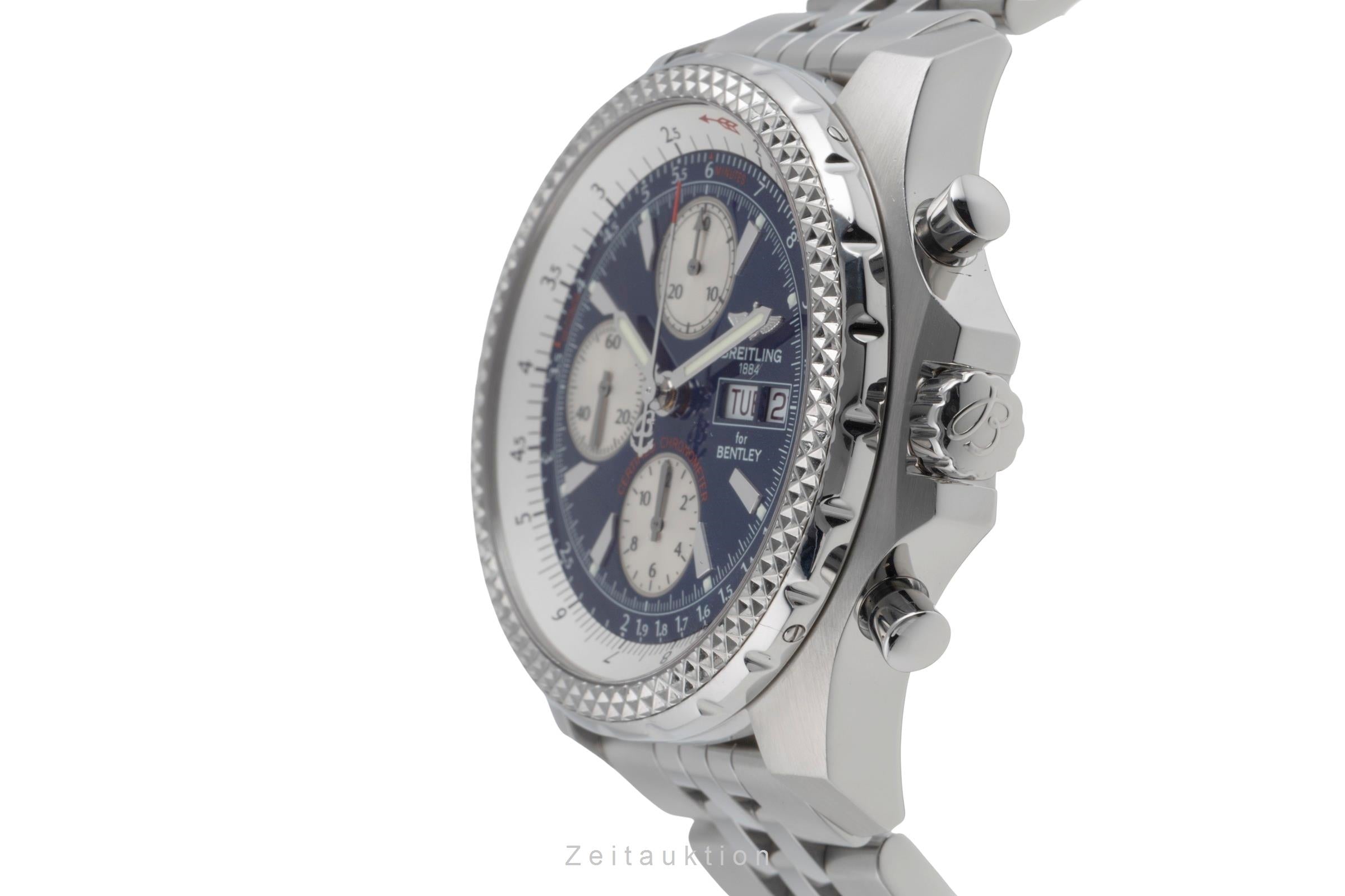 Breitling Bentley GT chronograph steel automatic Kal. B13 Ref