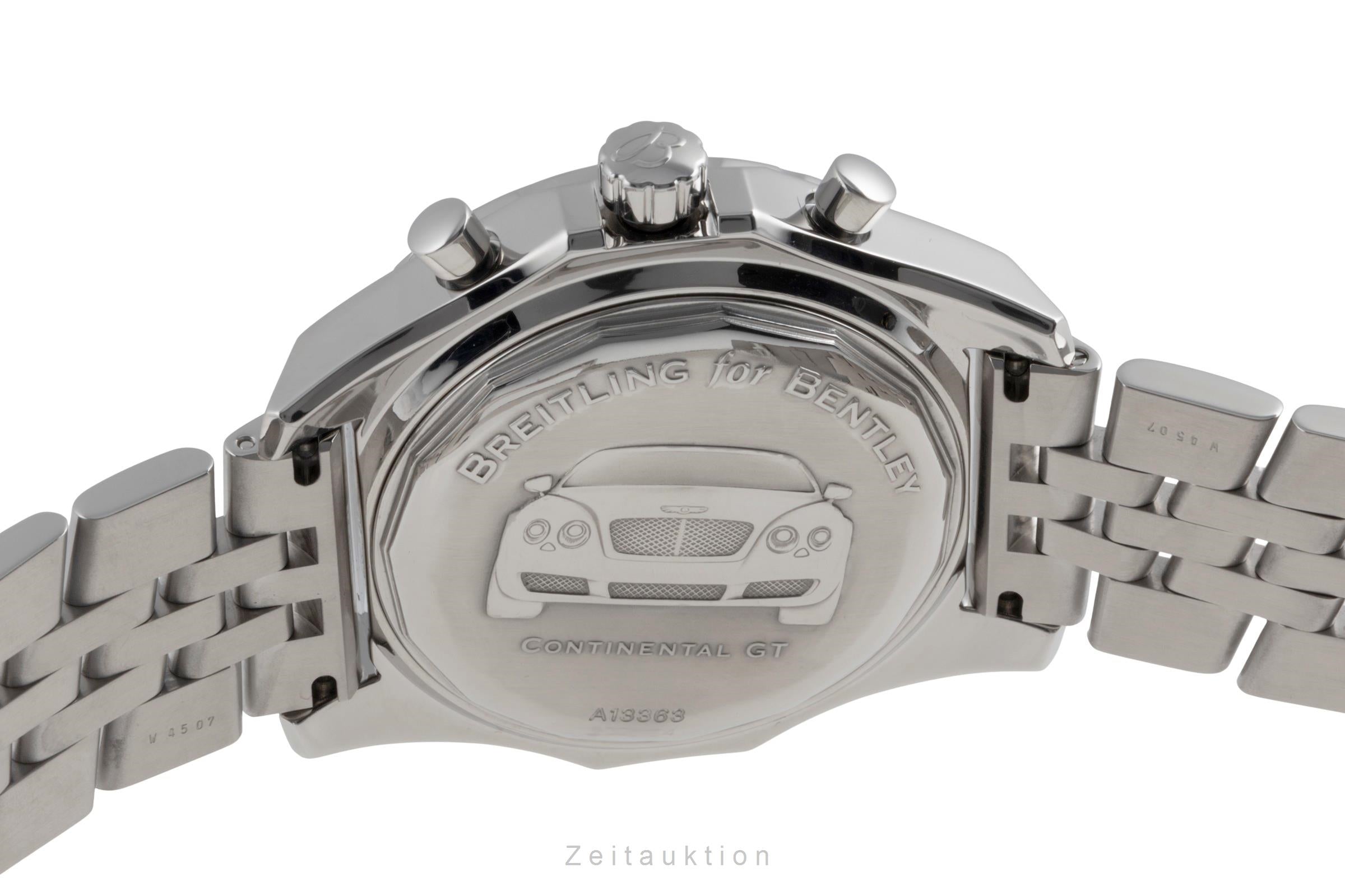 Breitling Bentley GT chronograph steel automatic Kal. B13 Ref