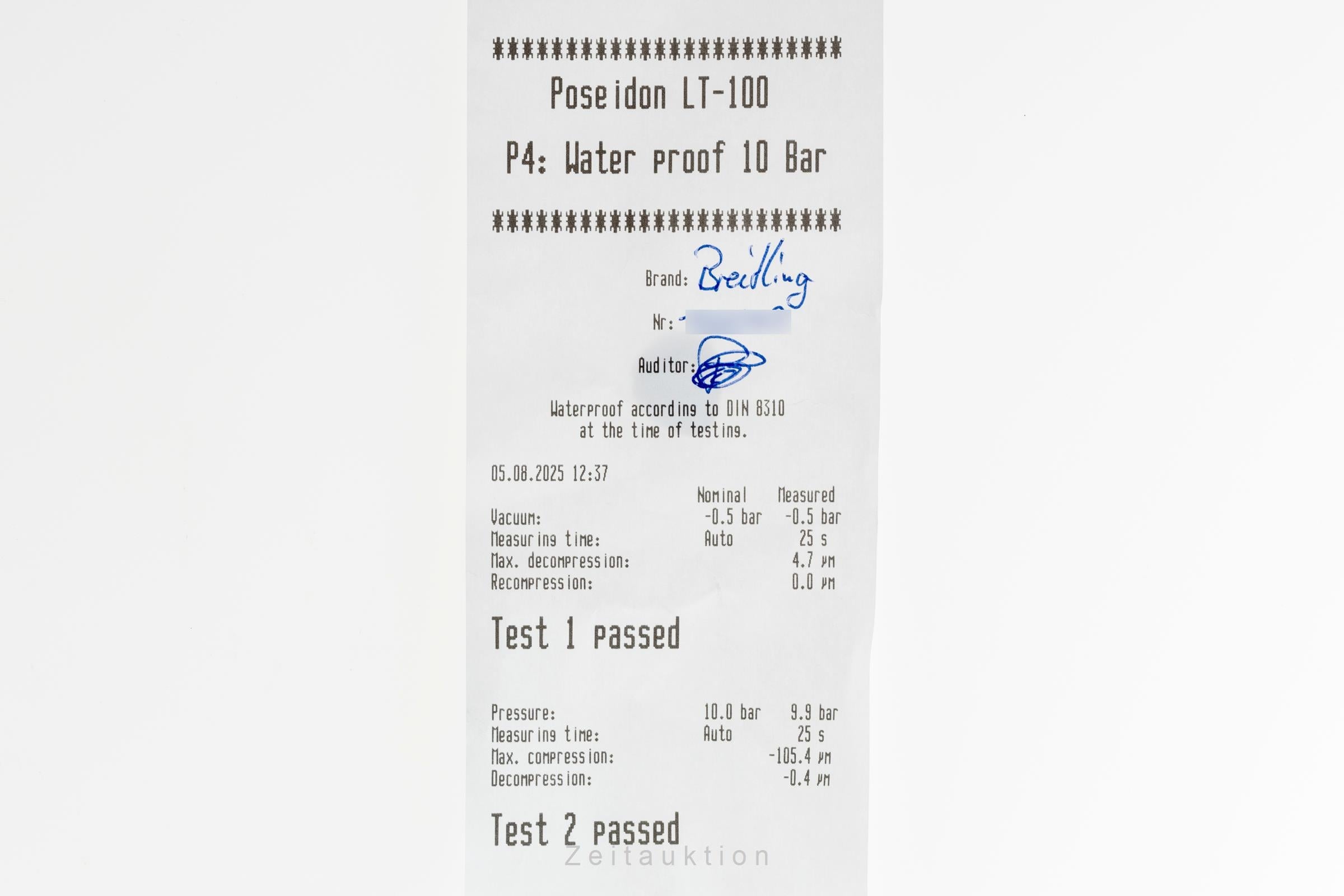 Breitling Chronomat Longitude Red Dial Chronograph Stahl Automatik Ref. A20048 [2503804]