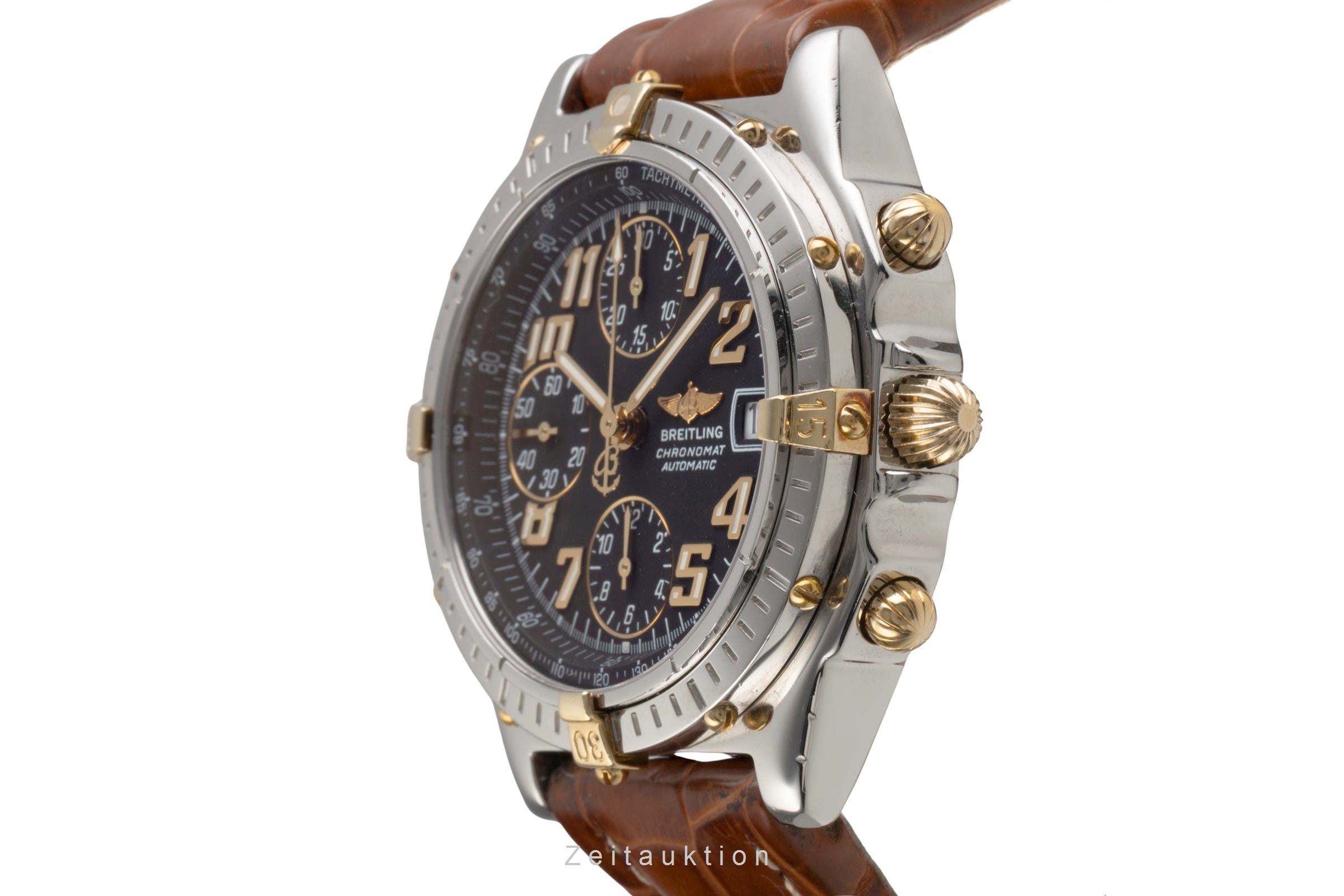 Breitling Chronomat chronographe acier / or  automatique montre pour hommes B13050.1  [2503805]