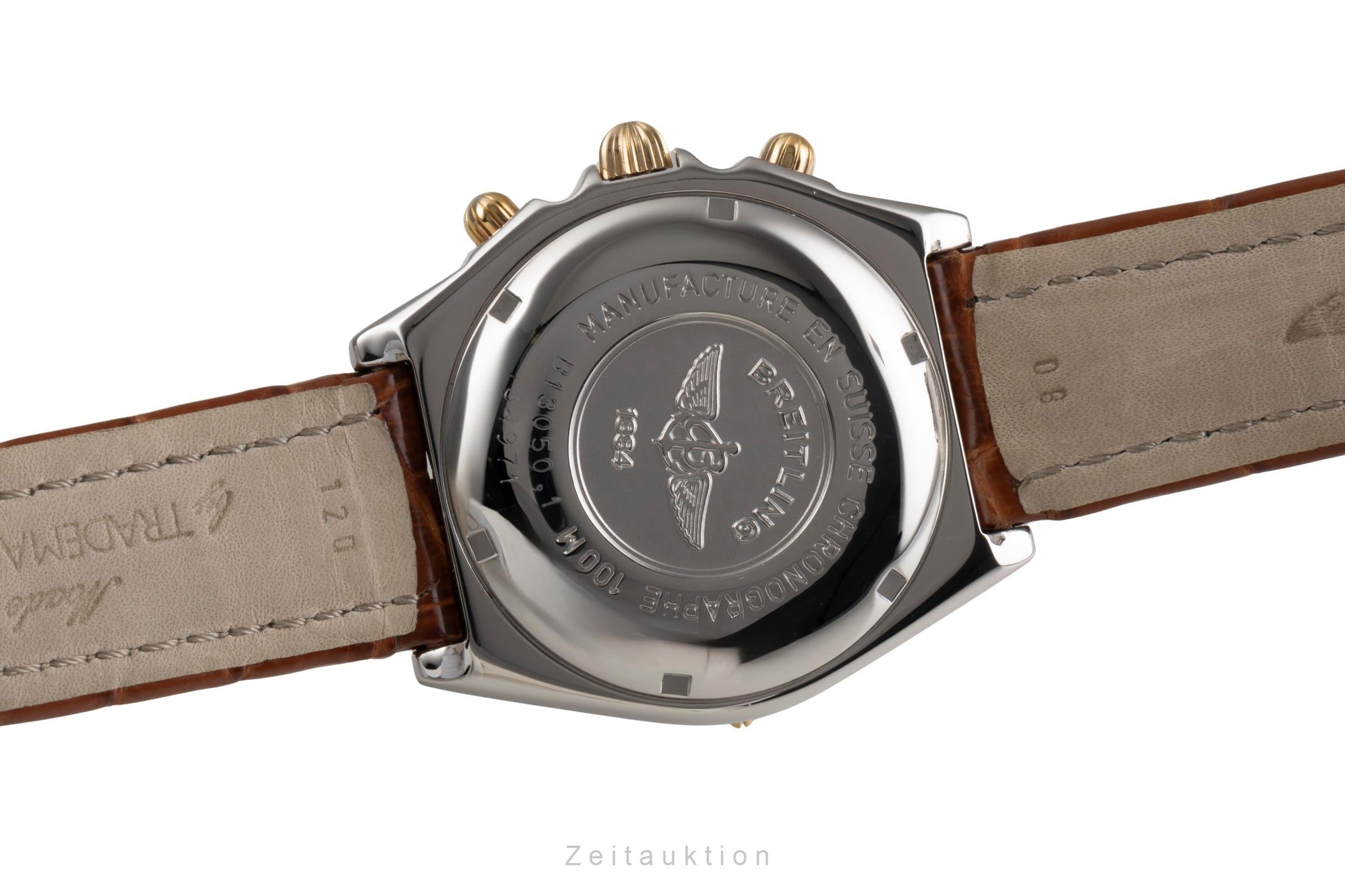 Breitling Chronomat chronographe acier / or  automatique montre pour hommes B13050.1  [2503805]