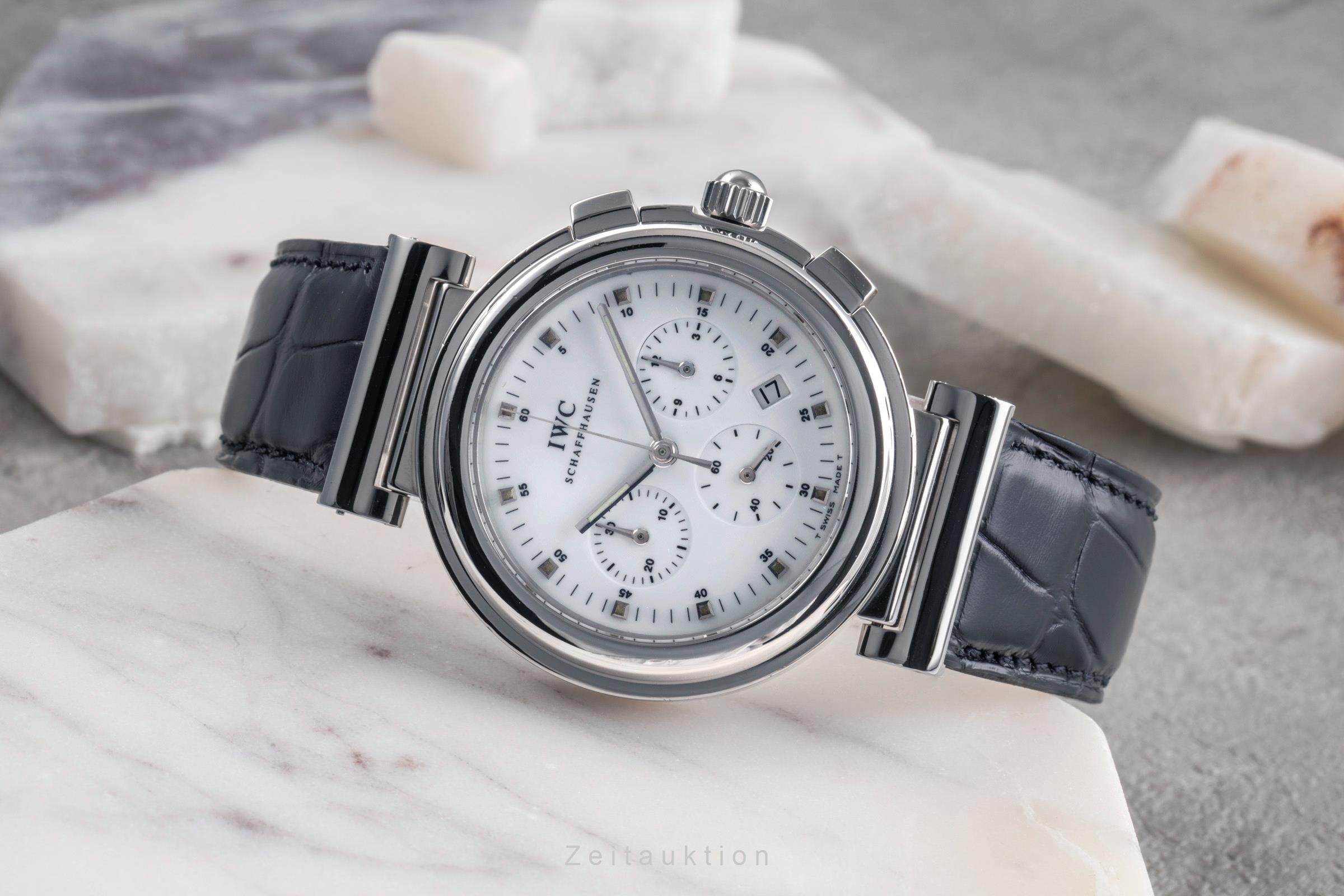 IWC Da Vinci cronografo acciaio quarzo orologio da uomo IW372802  [2503806]