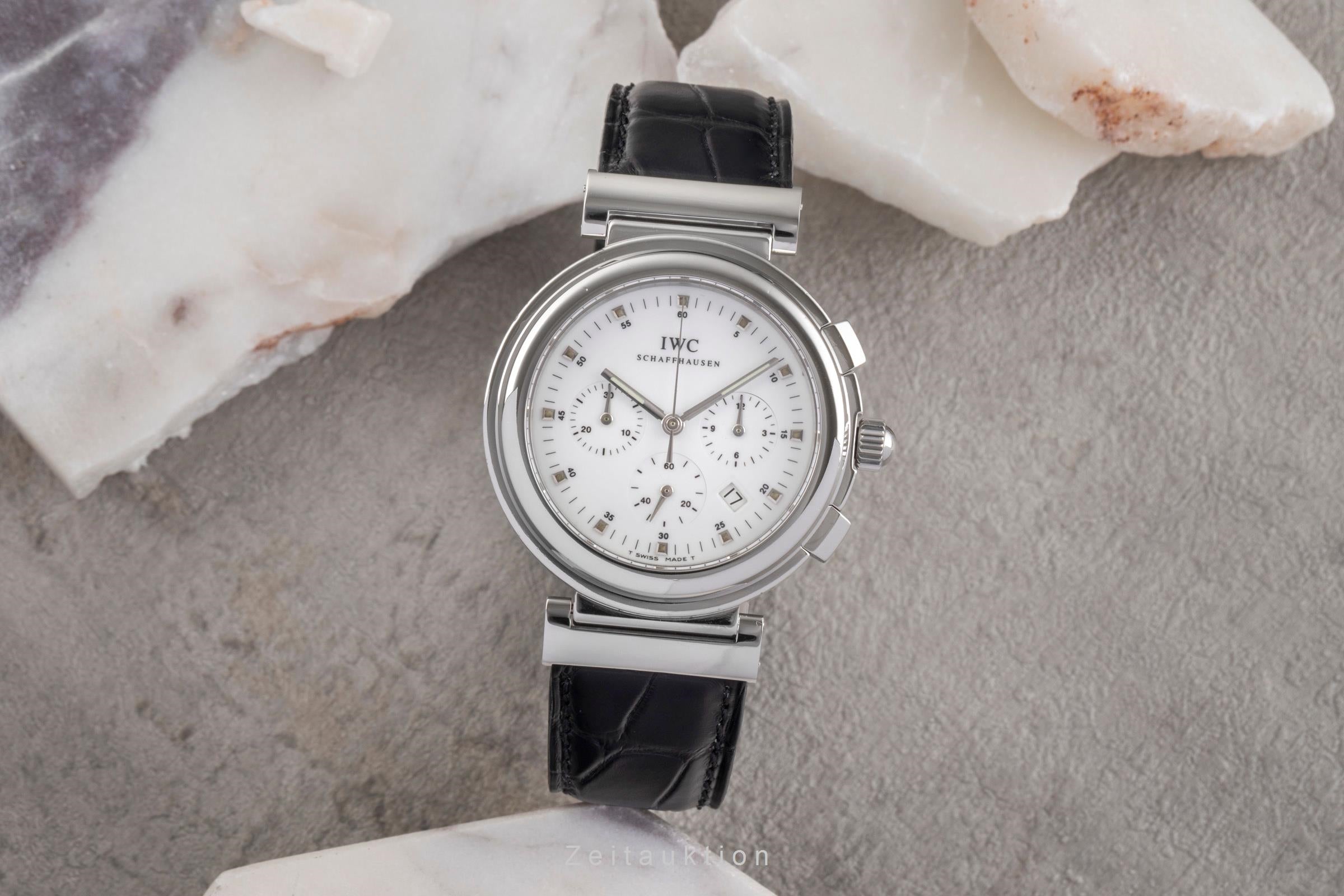 IWC Da Vinci cronografo acciaio quarzo orologio da uomo IW372802  [2503806]