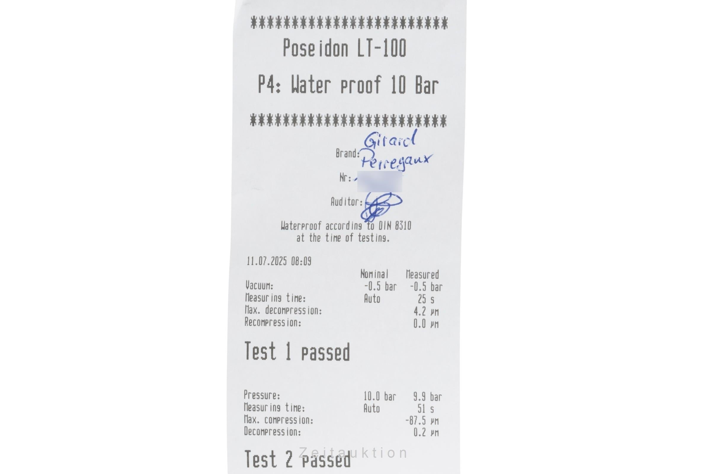 Girard Perregaux Laureato acier automatique montre pour hommes 81010-11-131-BB6A  [2503807]