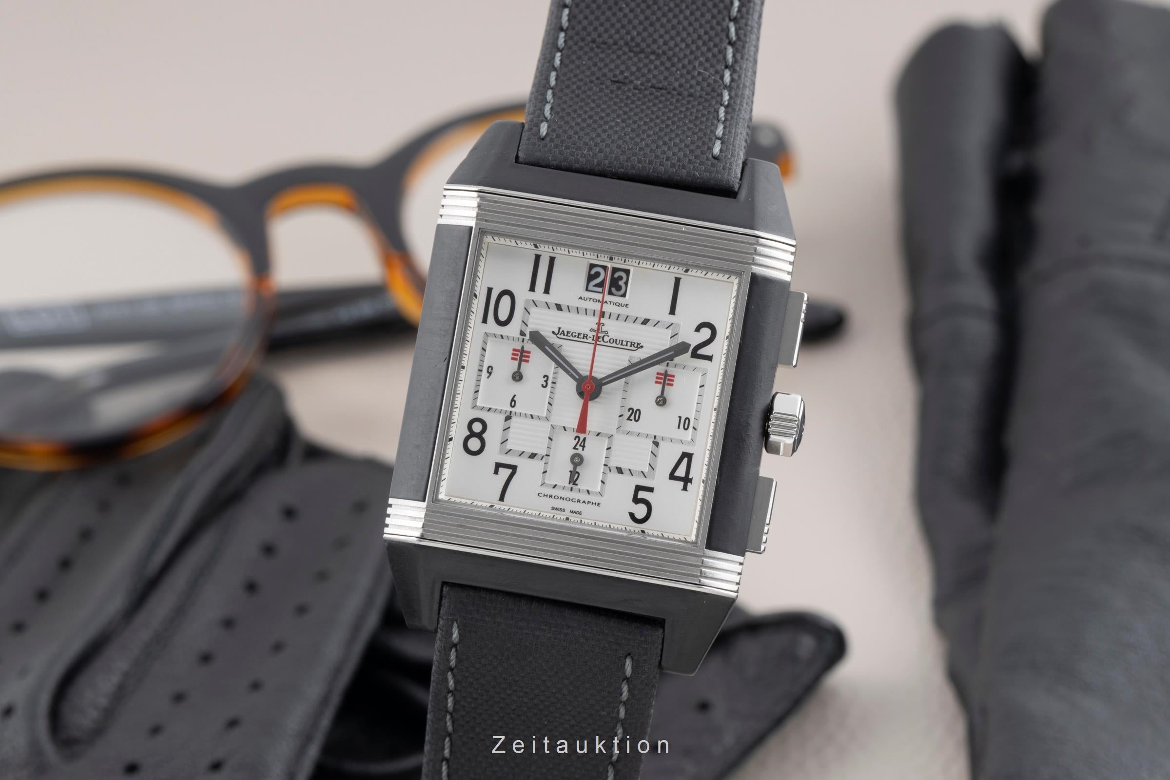 Jaeger LeCoultre Reverso steel automatic Kal. 754 Ref. Q7018421
