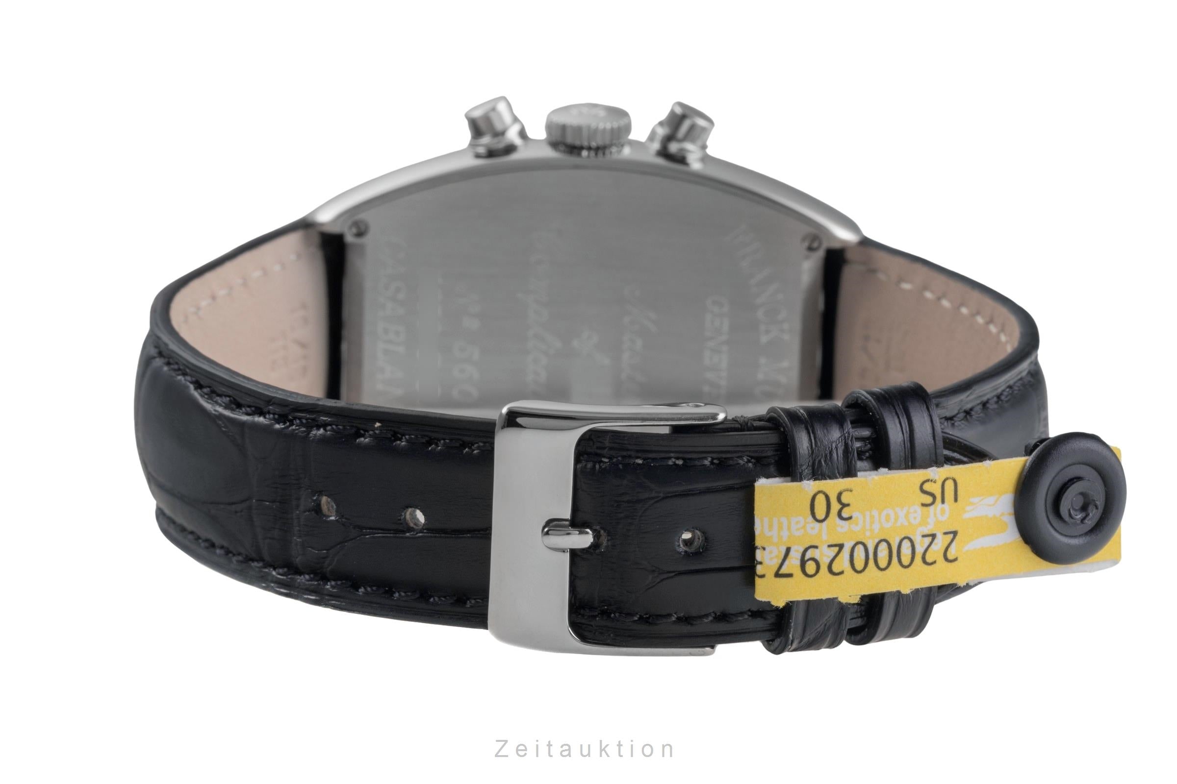 Franck Muller Casablanca chronograph steel manual winding Ref