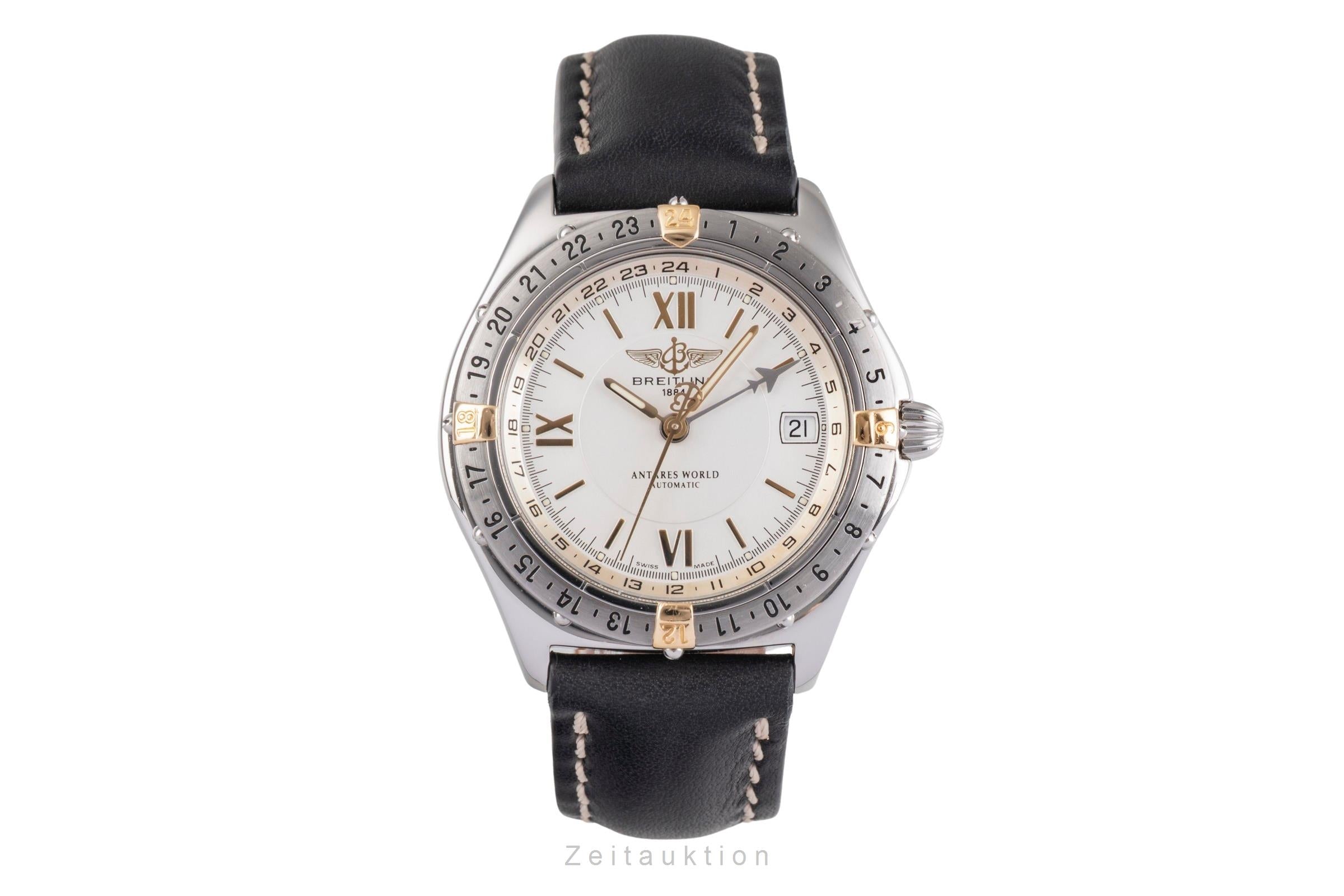 Breitling Antares steel / gold automatic men's watch B32047.1  [2503814]