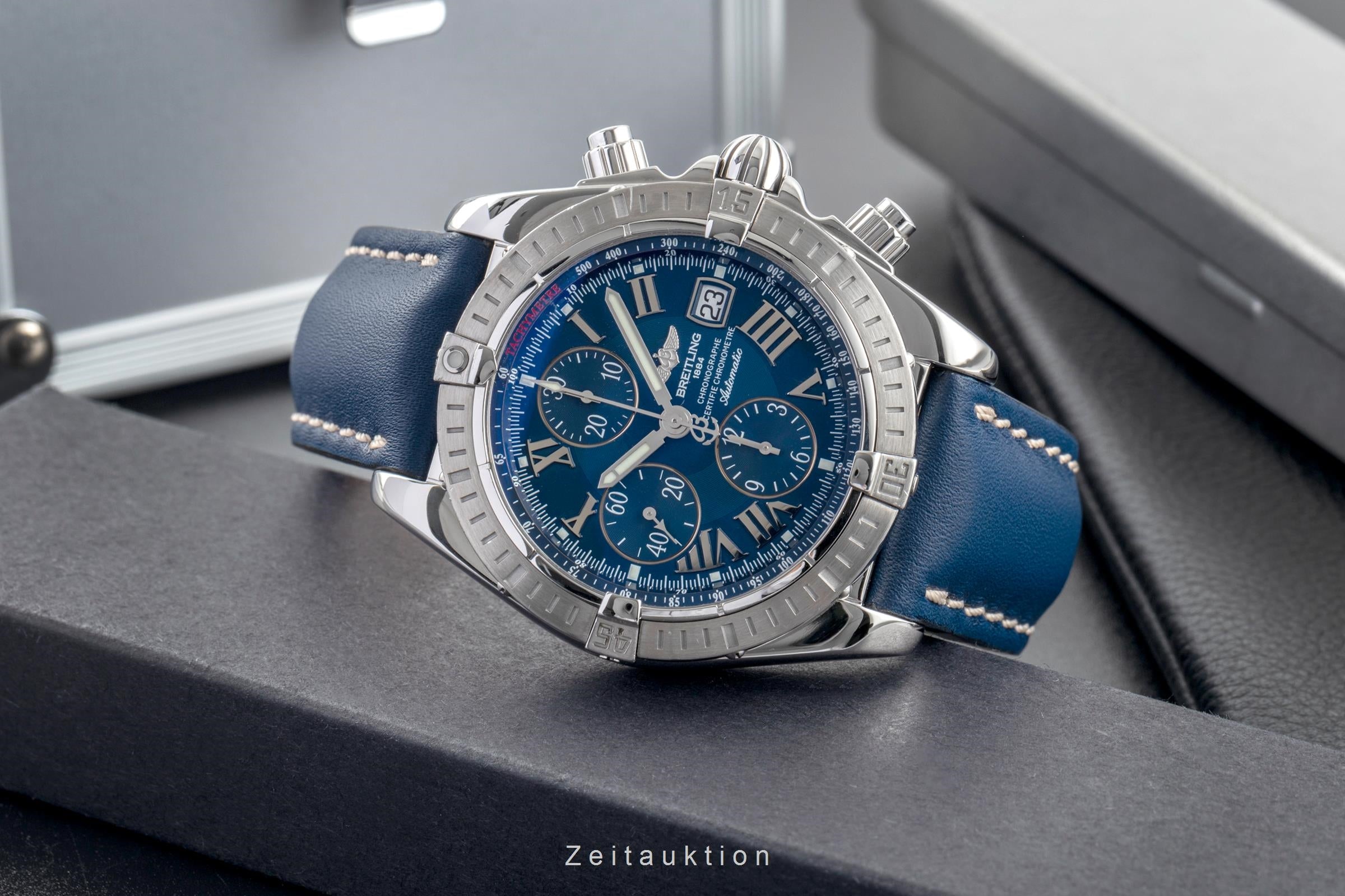 Breitling Evolution Chronograph Stahl Automatik Ref. A13356 Papiere 2008 [2503815]