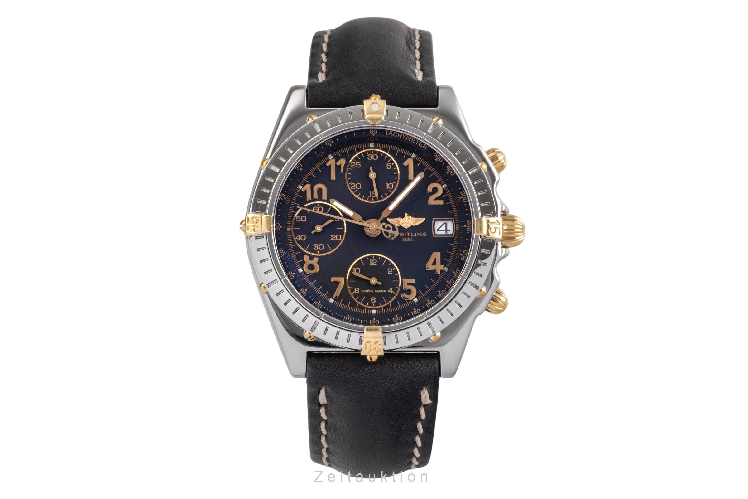 Breitling Chronomat chronographe acier / or  automatique montre pour hommes B13050.1  [2503816]