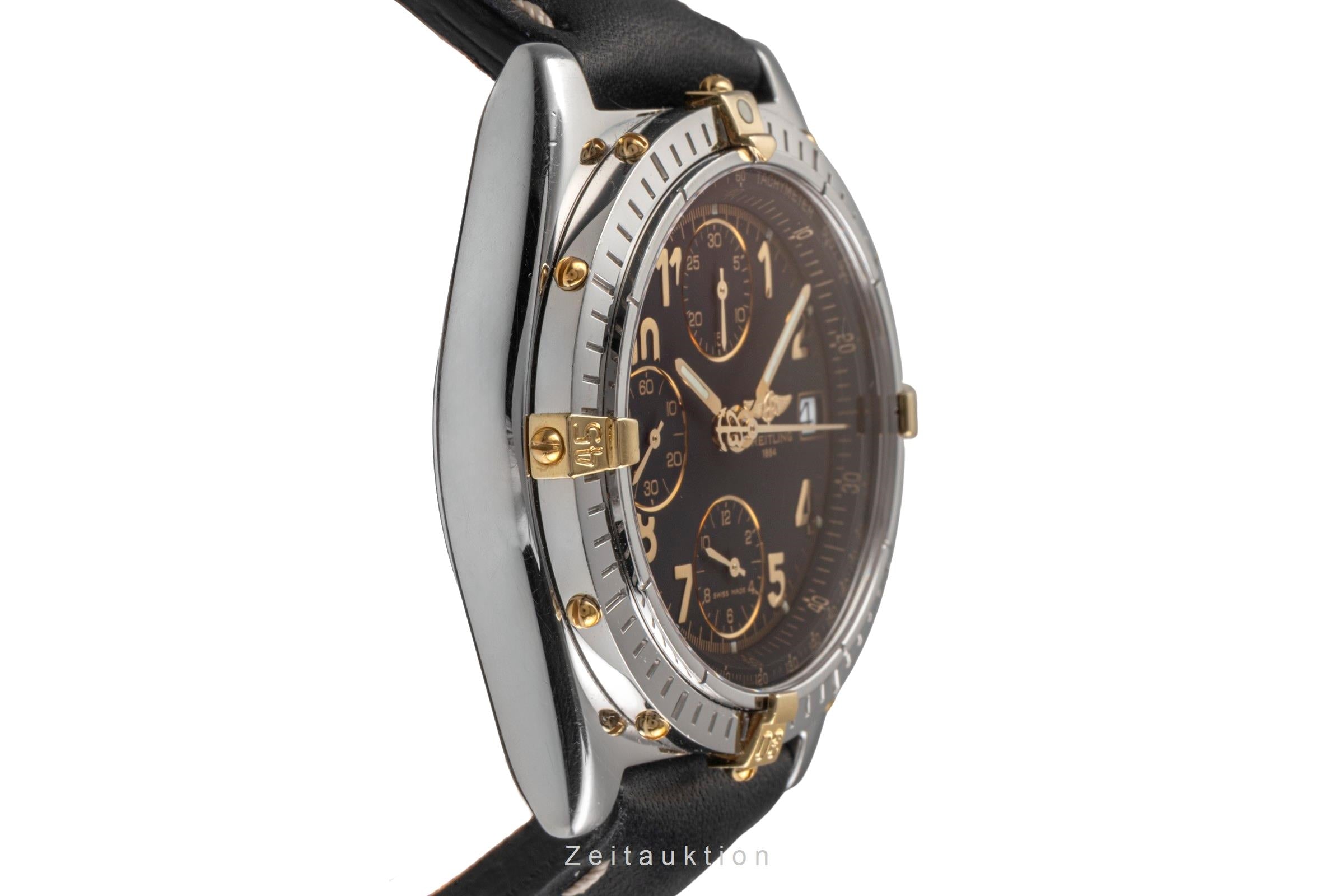 Breitling Chronomat chronographe acier / or  automatique montre pour hommes B13050.1  [2503816]
