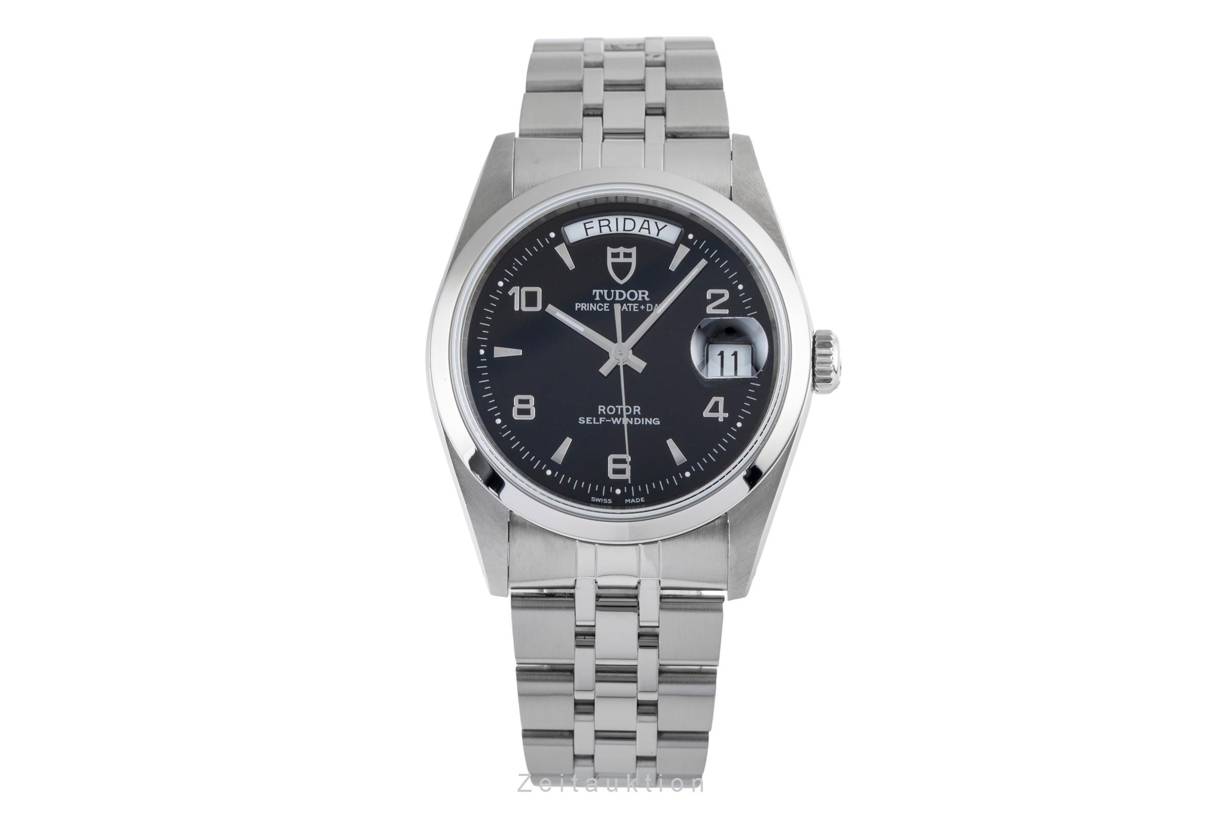 Tudor Date-Day steel automatic men's watch 76200  [2503820]
