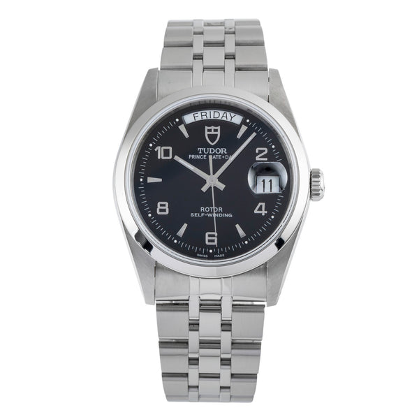 Tudor Date-Day steel automatic men's watch 76200  [2503820]