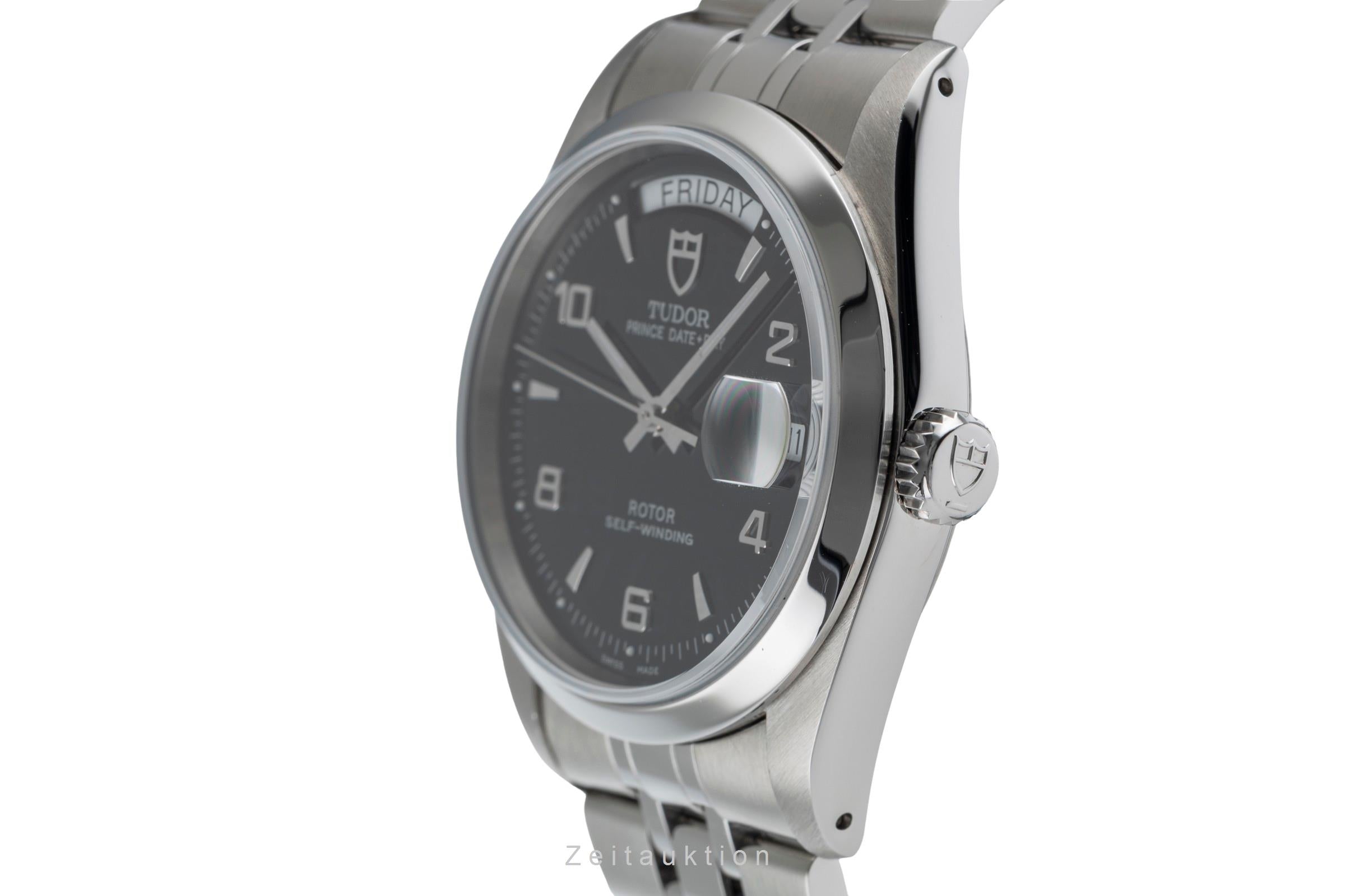 Tudor Date-Day steel automatic men's watch 76200  [2503820]