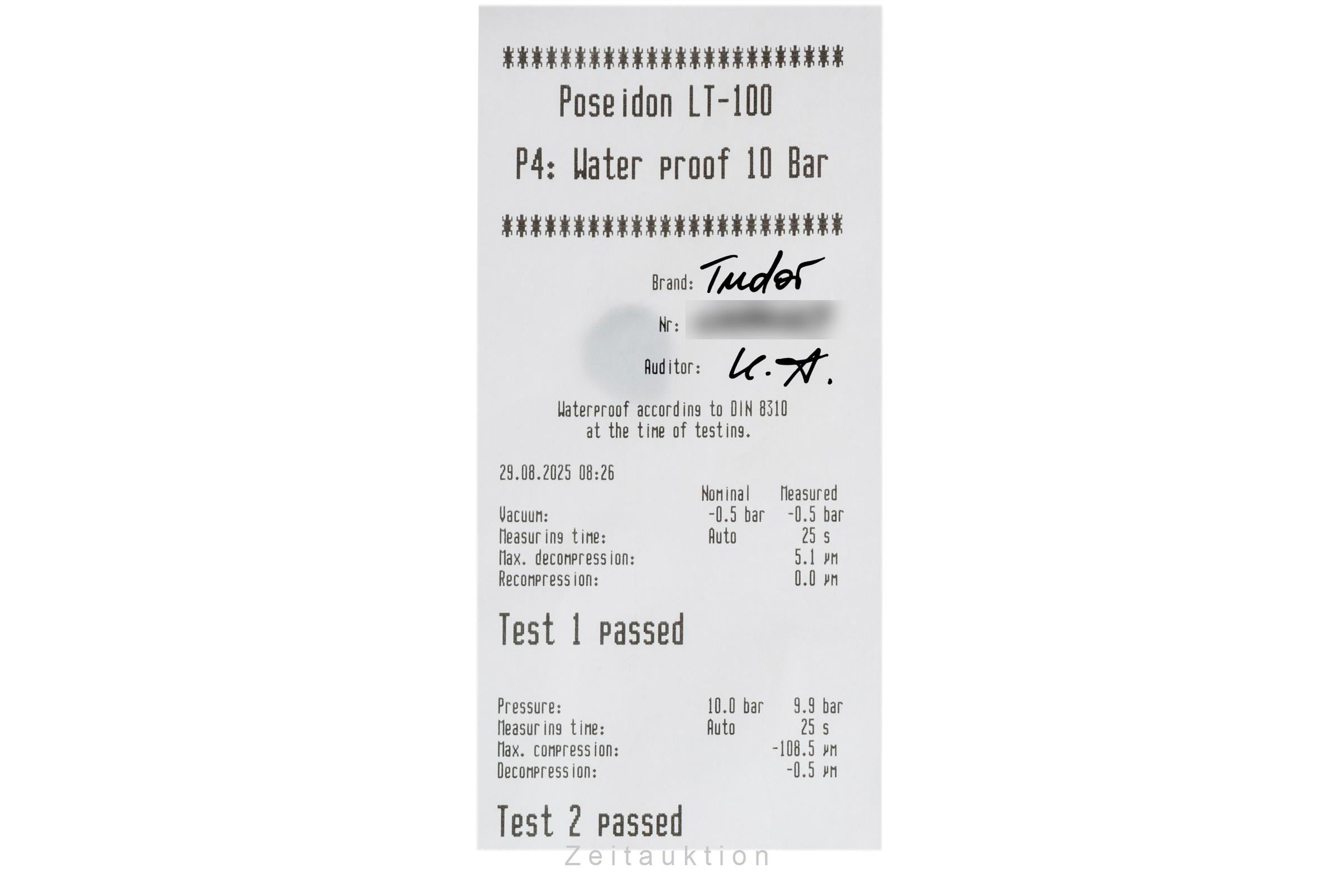 Tudor Date-Day steel automatic men's watch 76200  [2503820]