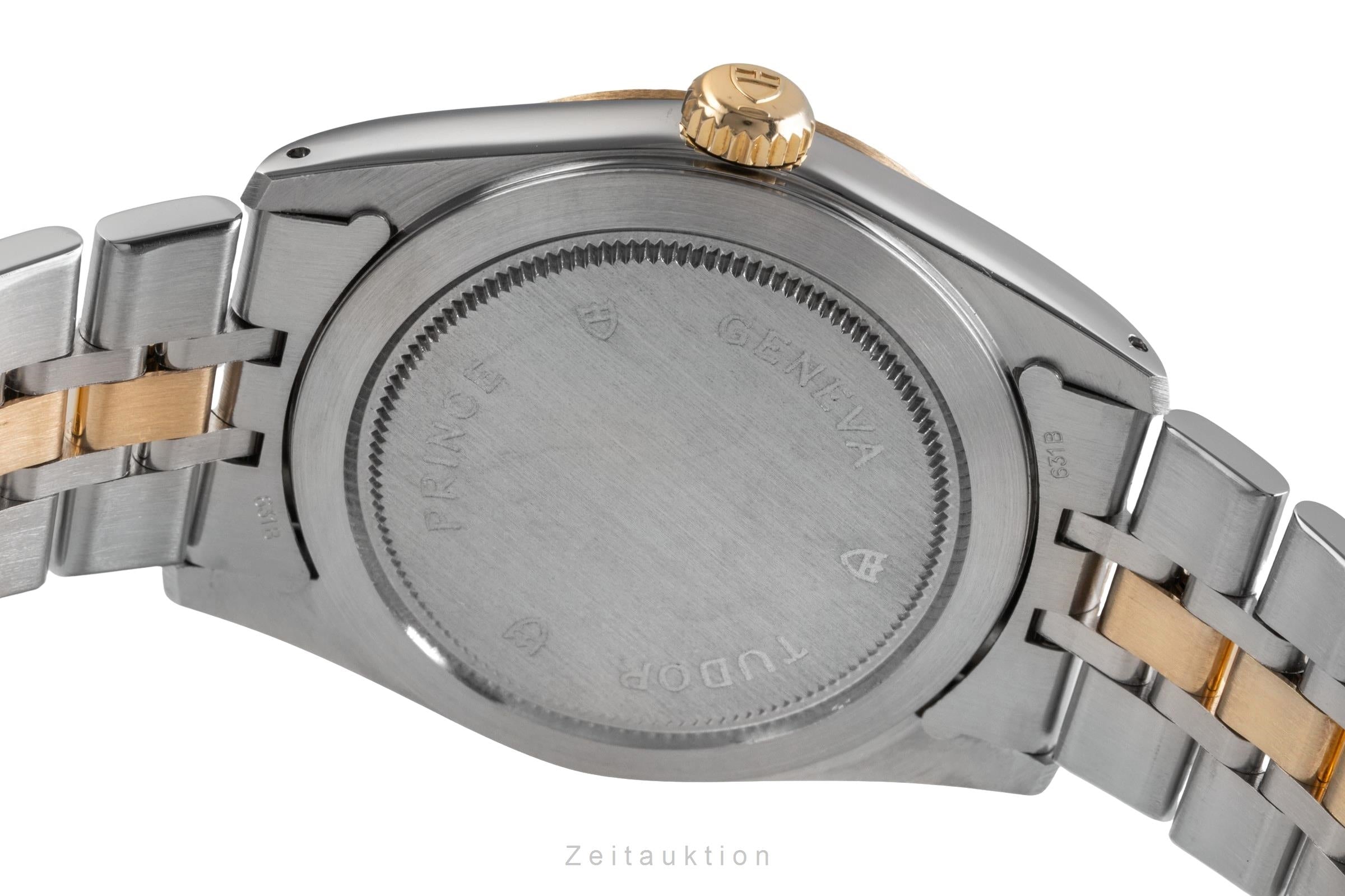 Tudor Oyster Prince Date Day Stahl Gold Automatik Herren Ref. 76213 Papiere 2011 [2503821]