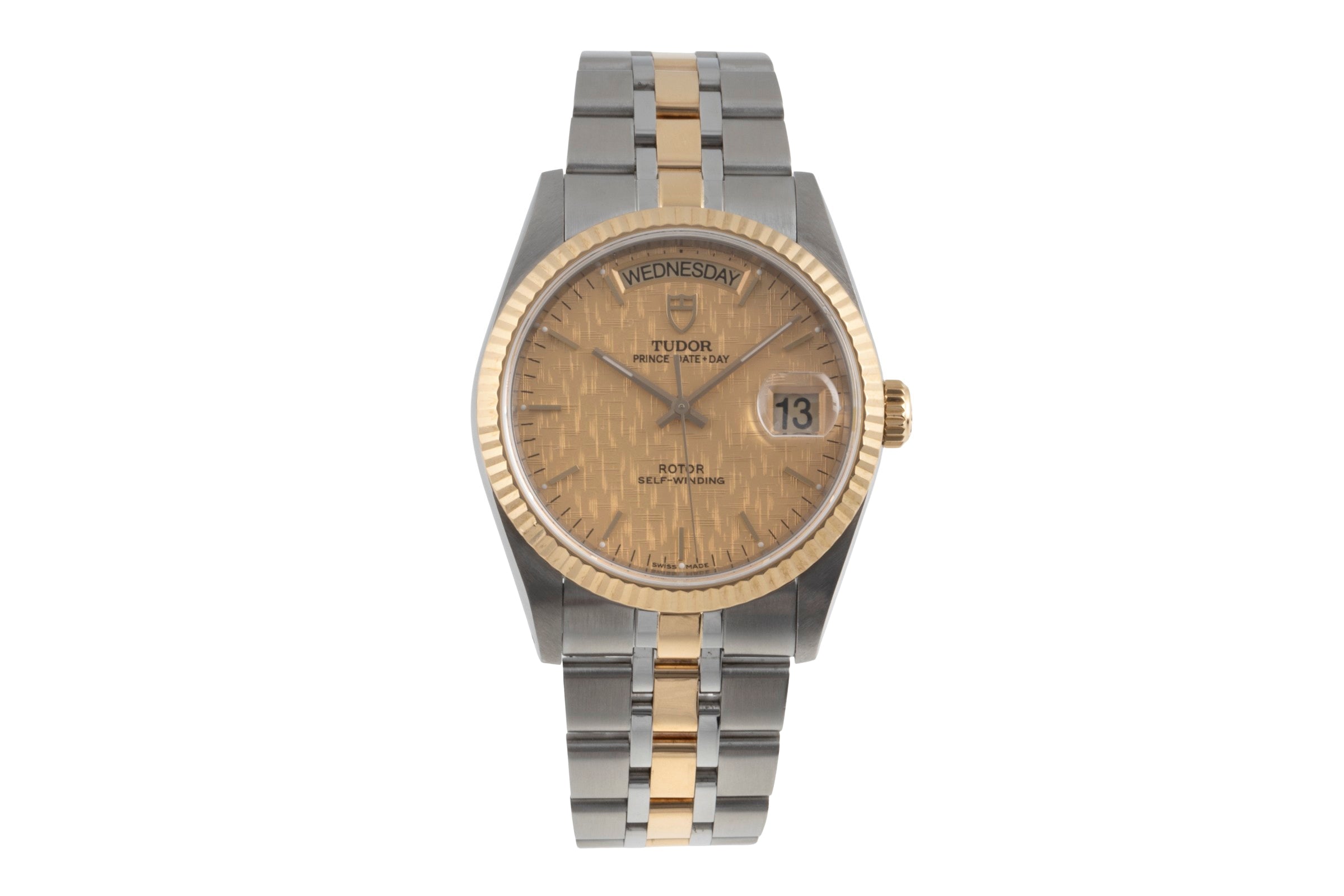 Tudor Date-Day acier / or  automatique montre pour hommes 76213  [2503822]