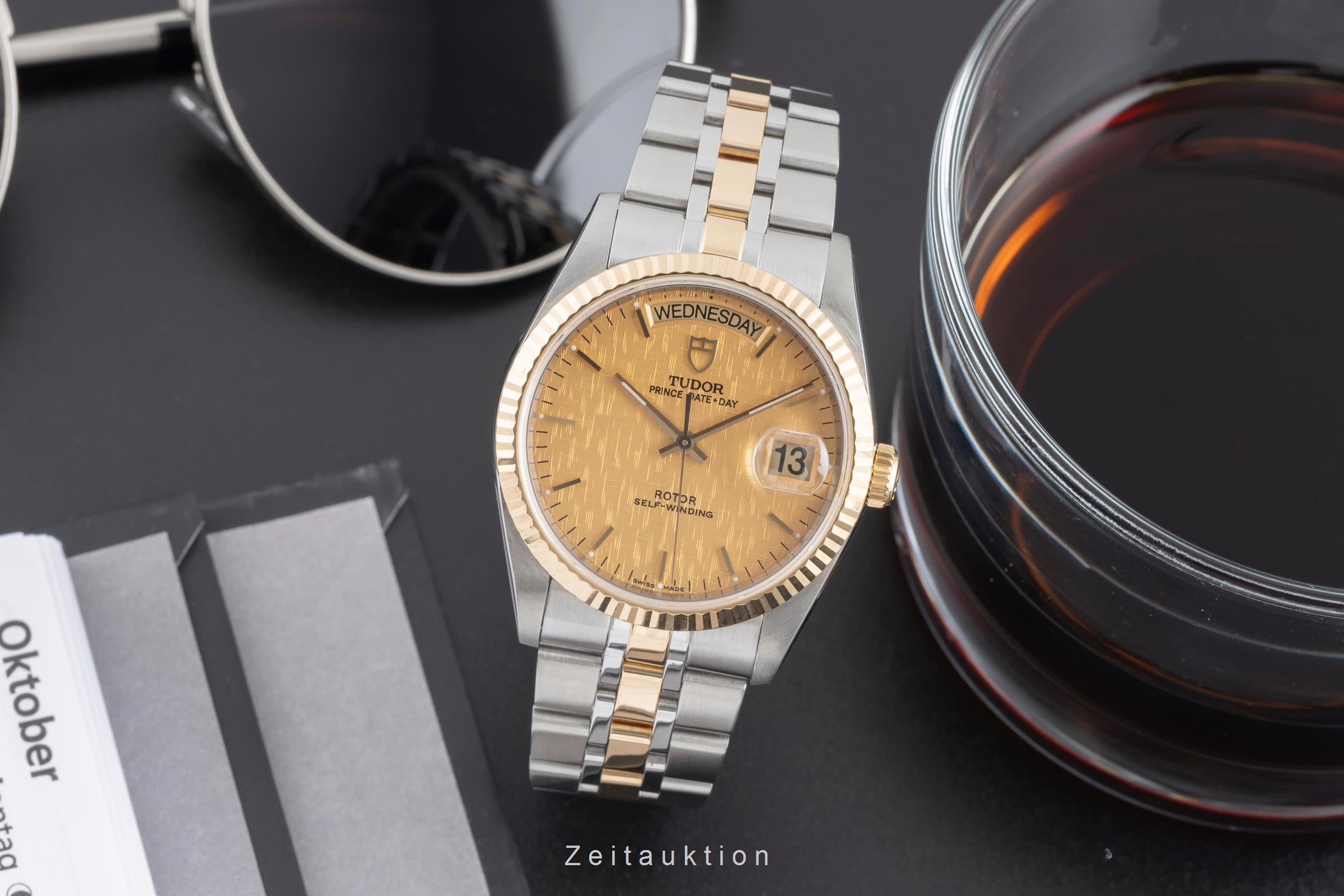 Tudor Date-Day acero / oro automático reloj para caballeros 76213  [2503822]