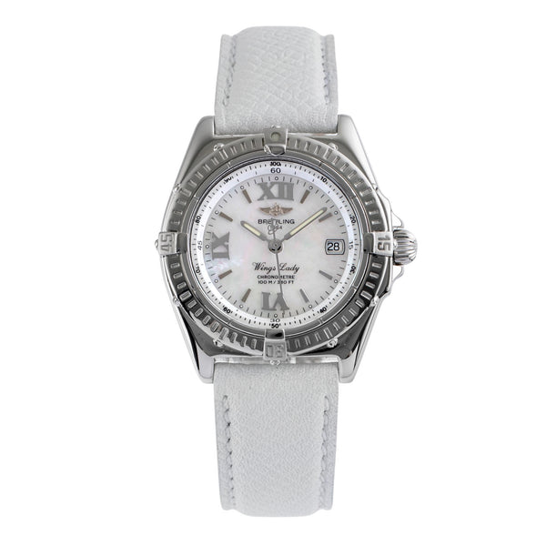 Breitling Wings acier quartz montre pour femmes A67350  [2503824]
