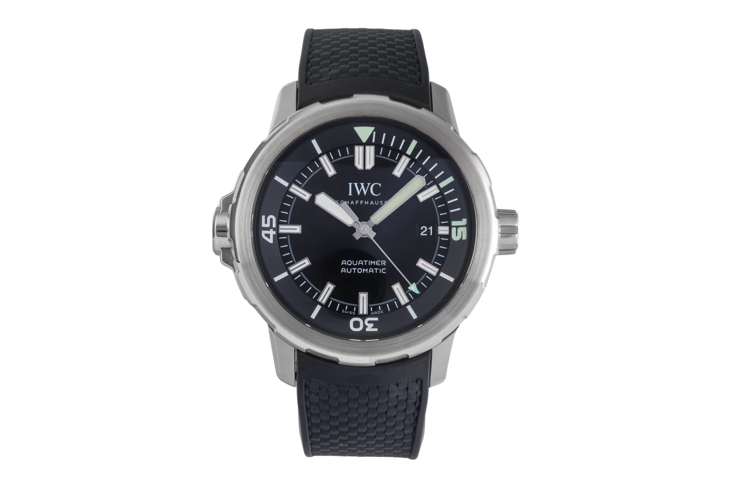 IWC Aquatimer acciaio automatismo orologio da uomo IW329001  [2503827]