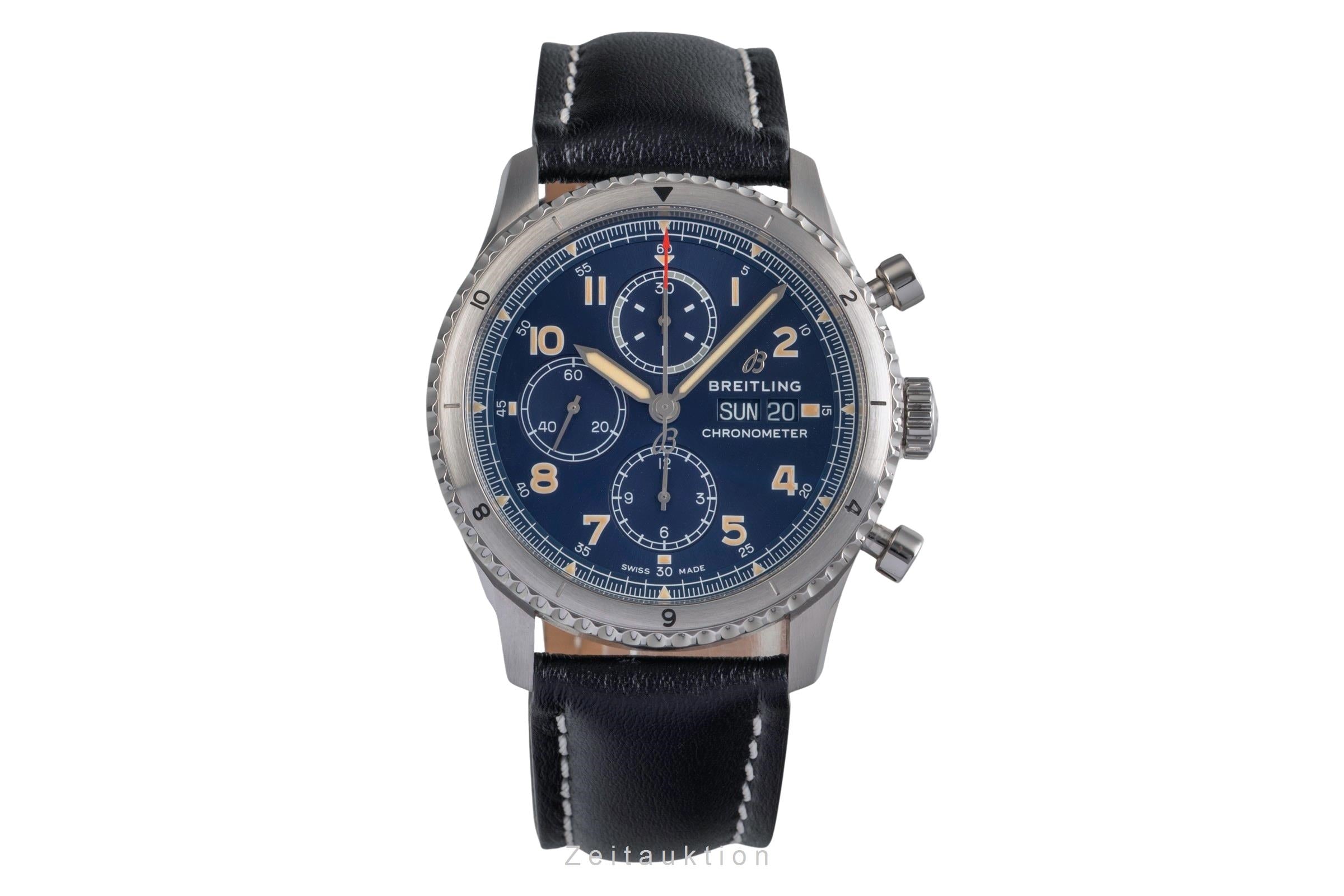 Breitling Aviator 8 cronógrafo acero automático reloj para caballeros A13316101C1X1  [2503828]