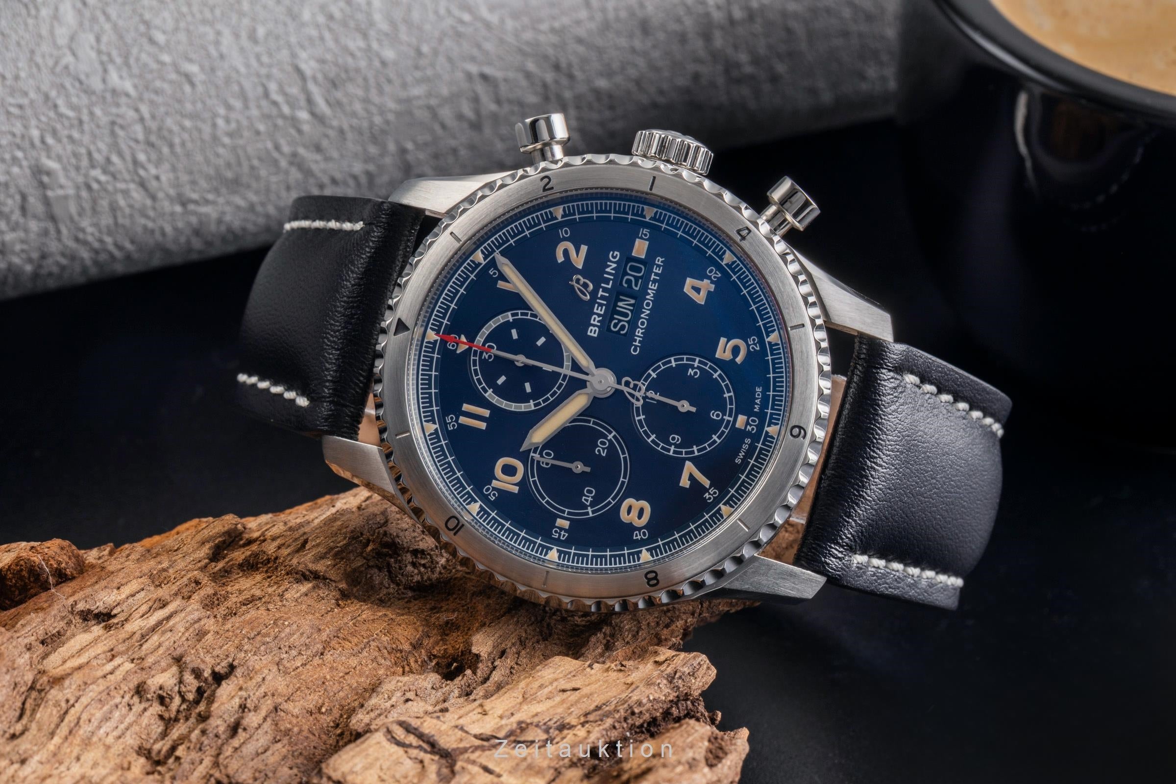 Breitling Aviator 8 cronógrafo acero automático reloj para caballeros A13316101C1X1  [2503828]