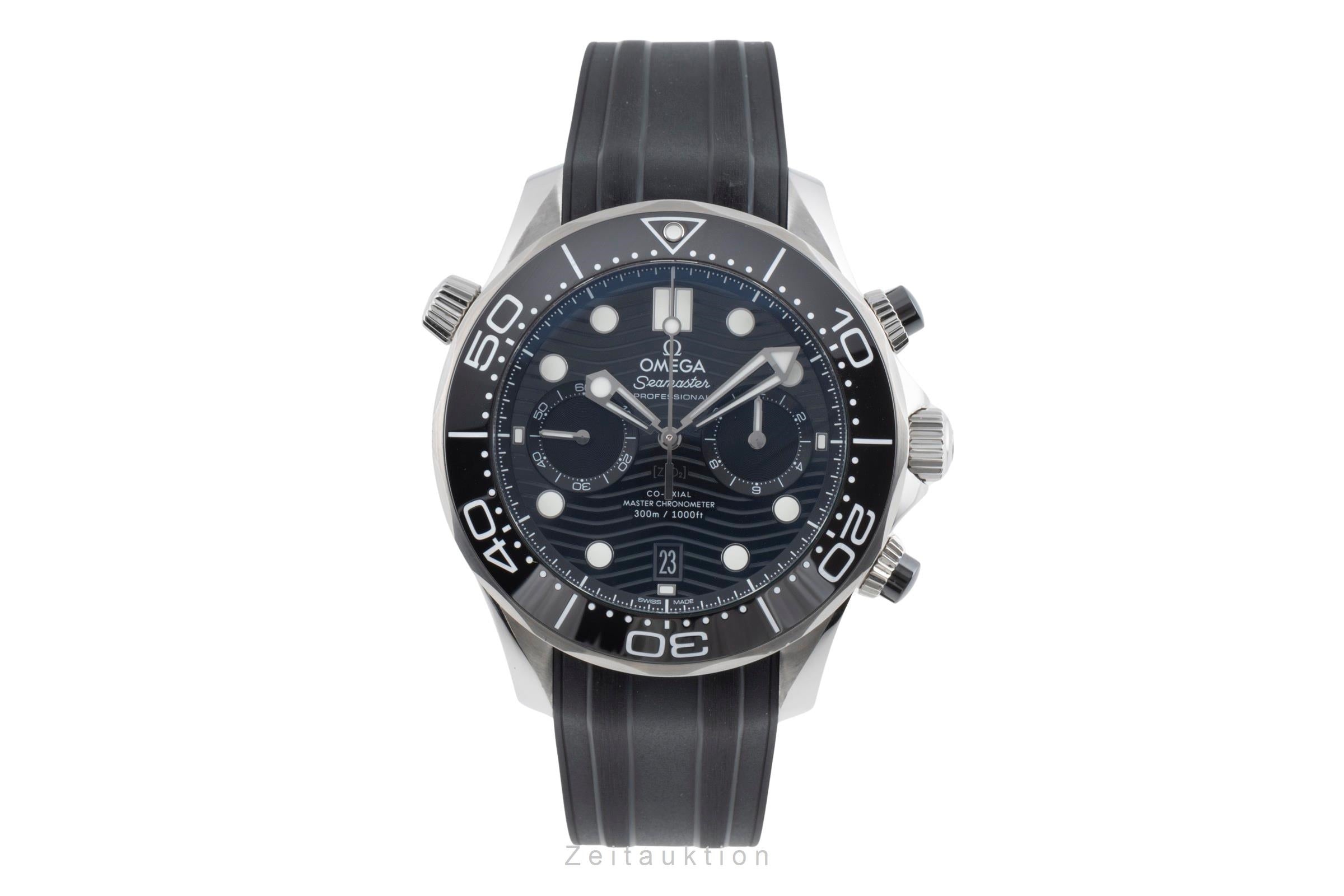 Omega Seamaster chronograph steel automatic men's watch 210.32.44.51.01.001 LP: 9000EUR  [2503831]