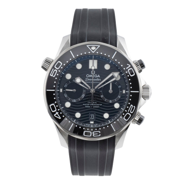 Omega Seamaster chronograph steel automatic men's watch 210.32.44.51.01.001 LP: 9000EUR  [2503831]