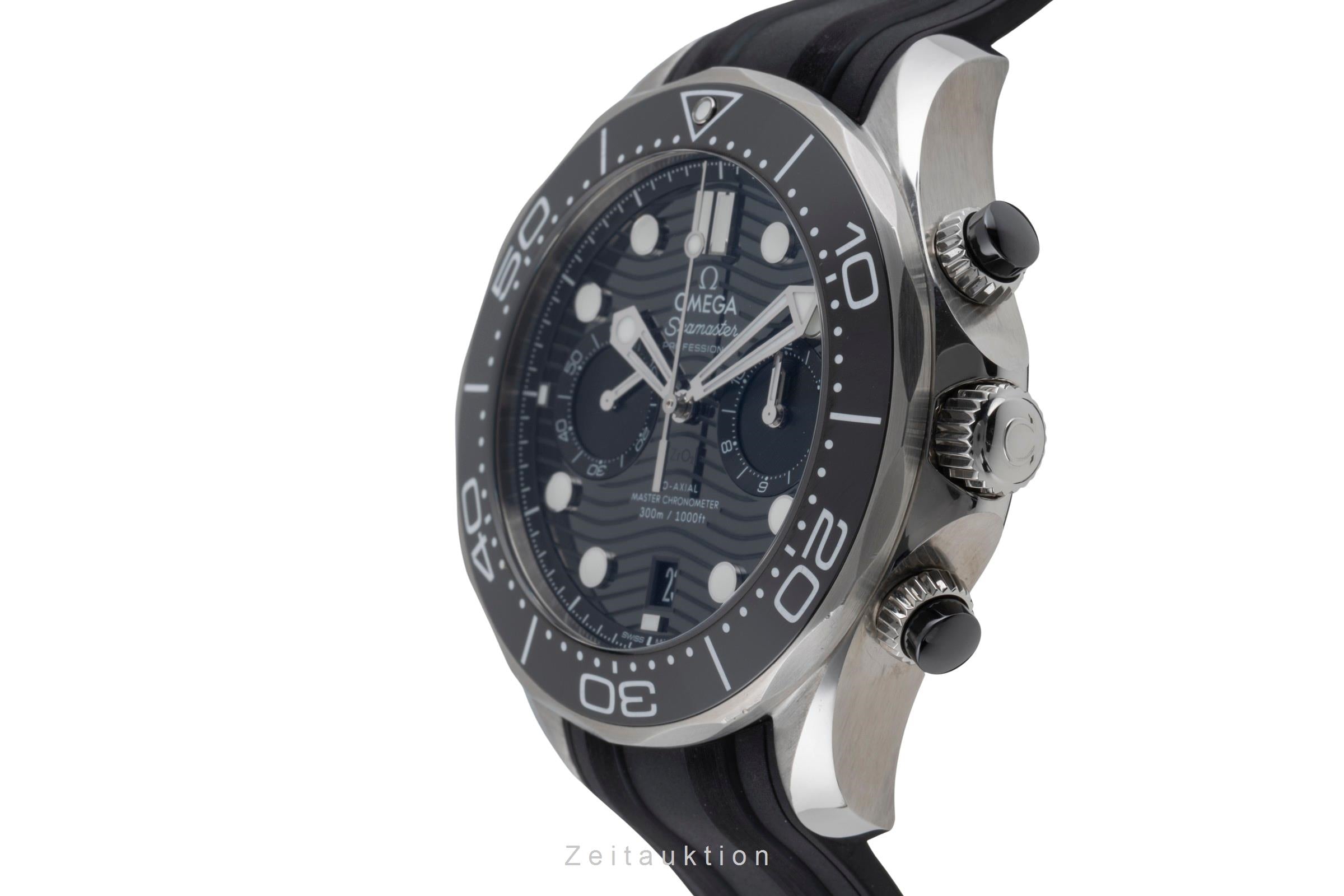 Omega Seamaster chronograph steel automatic men's watch 210.32.44.51.01.001 LP: 9000EUR  [2503831]