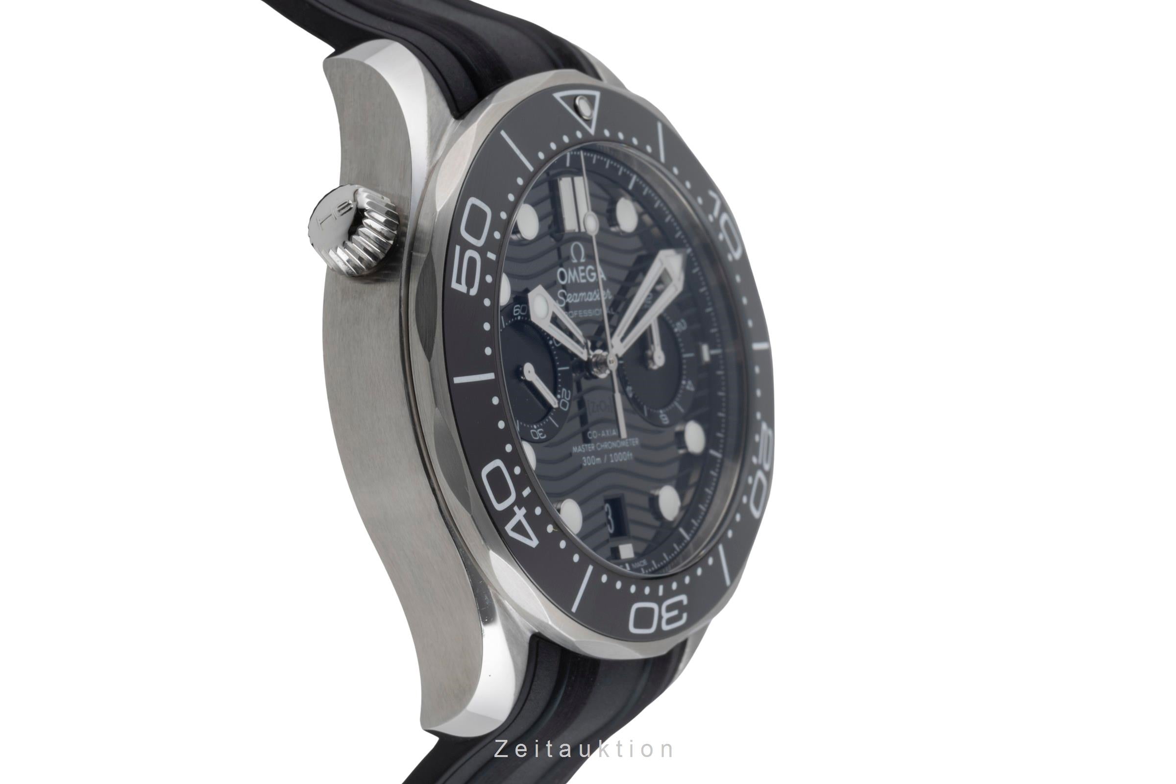 Omega Seamaster chronograph steel automatic men's watch 210.32.44.51.01.001 LP: 9000EUR  [2503831]