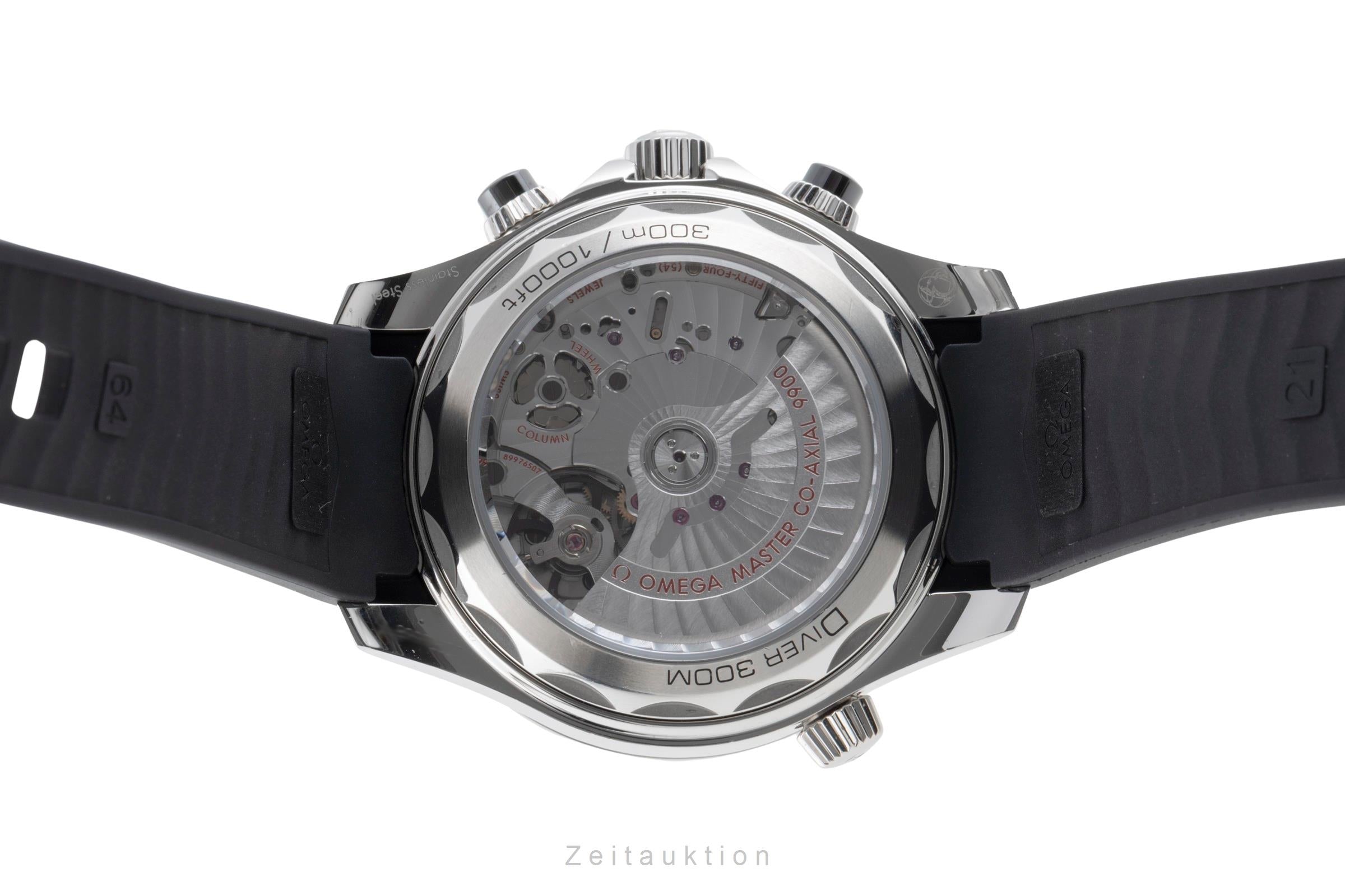 Omega Seamaster chronograph steel automatic men's watch 210.32.44.51.01.001 LP: 9000EUR  [2503831]