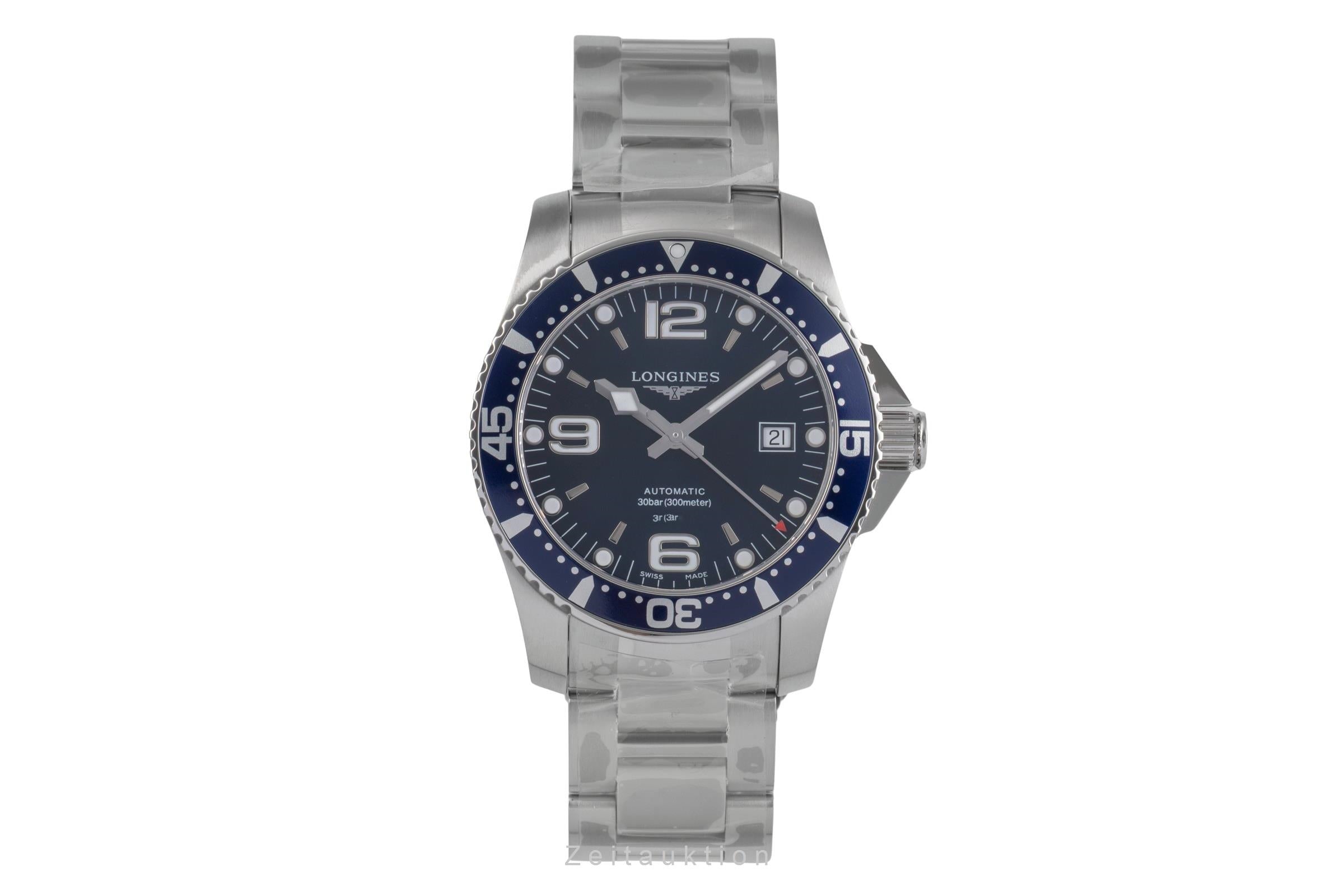 Longines Hydro Conquest Stahl Automatik Herrenuhr Ref. L3.742.4.96.6  [2503834]