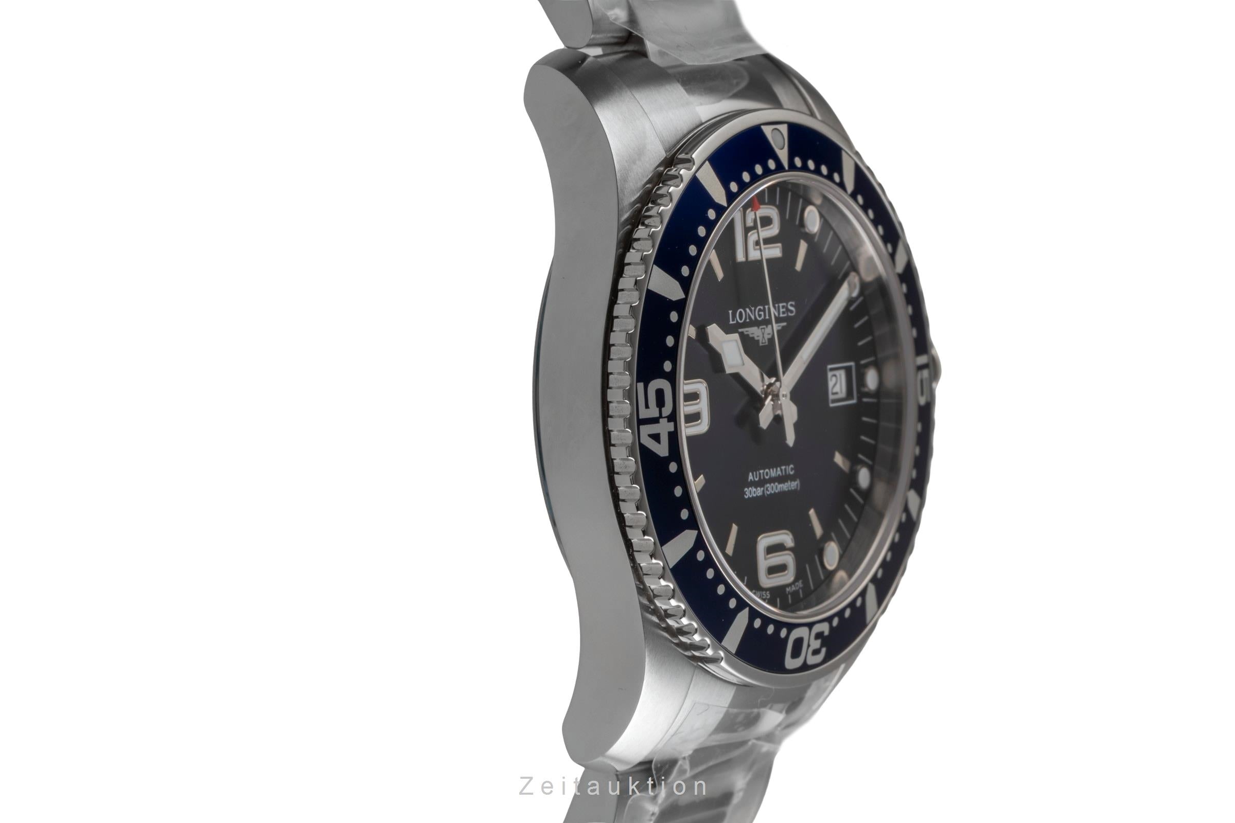 Longines Hydro Conquest Stahl Automatik Herrenuhr Ref. L3.742.4.96.6  [2503834]