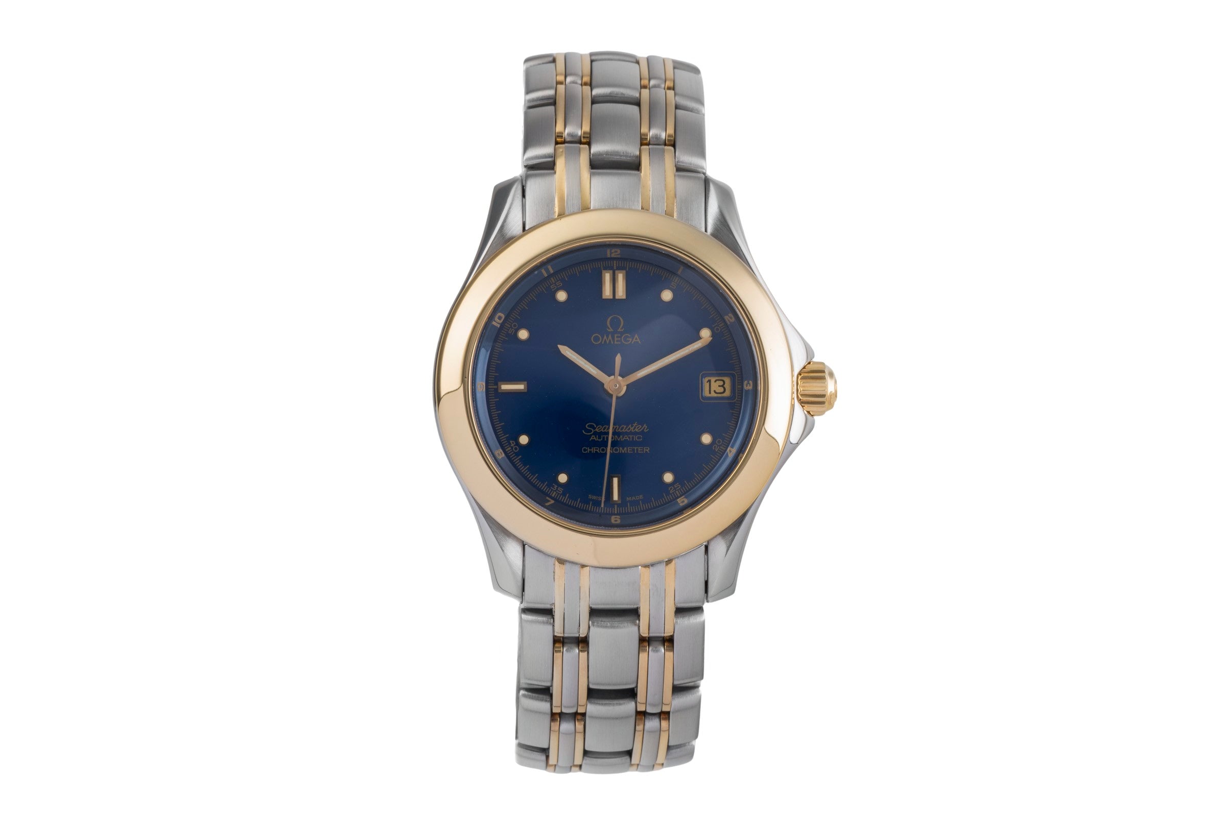 Omega Seamaster steel / gold automatic men's watch 2301.80.00  [2503840]
