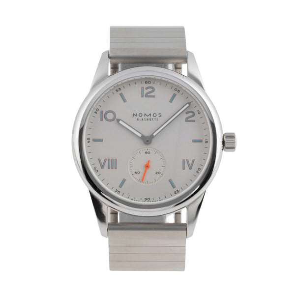 Nomos Club steel manual winding men's watch 737 LP: 1980EUR  [2503842]