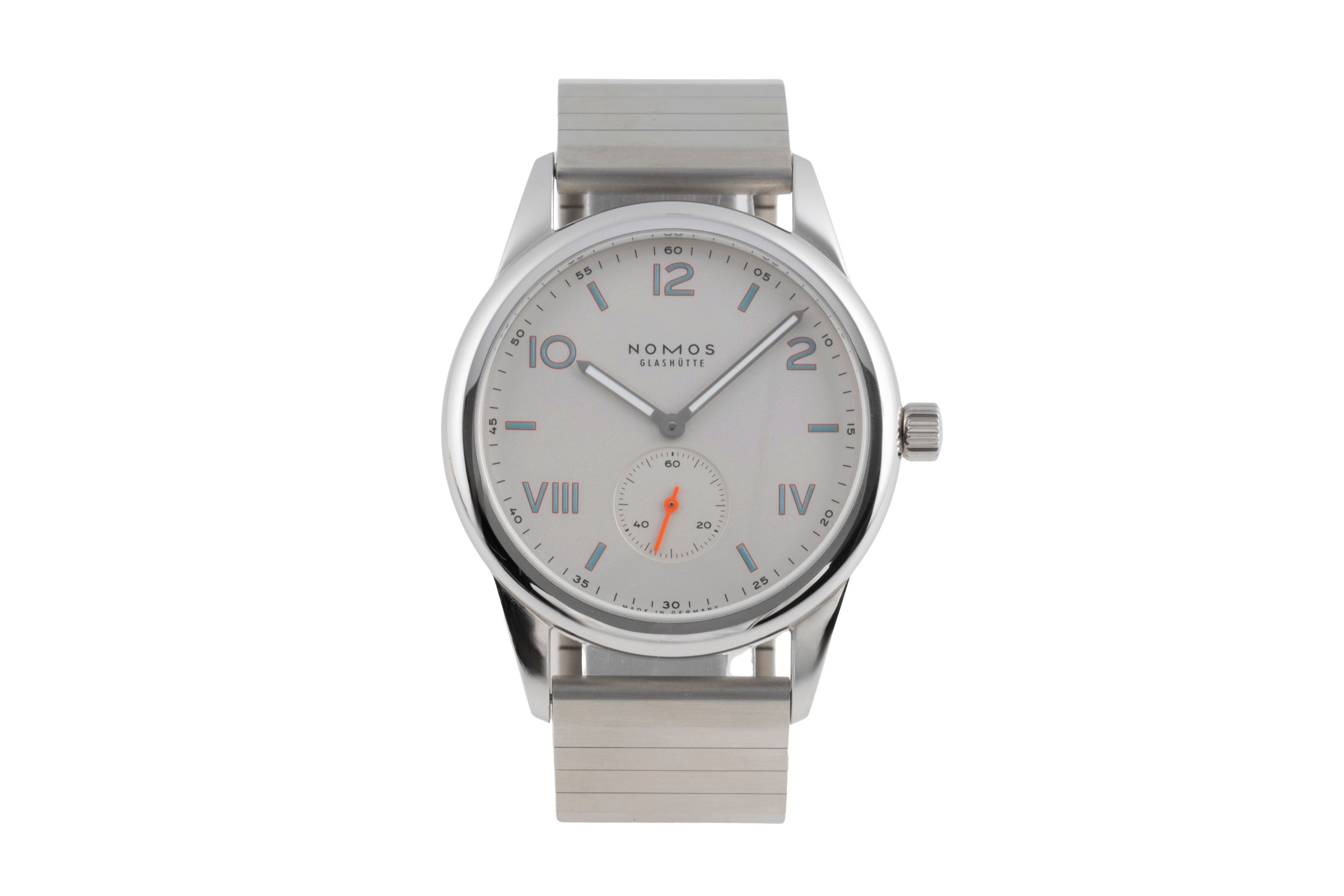 Nomos Club steel manual winding men's watch 737 LP: 1980EUR  [2503842]