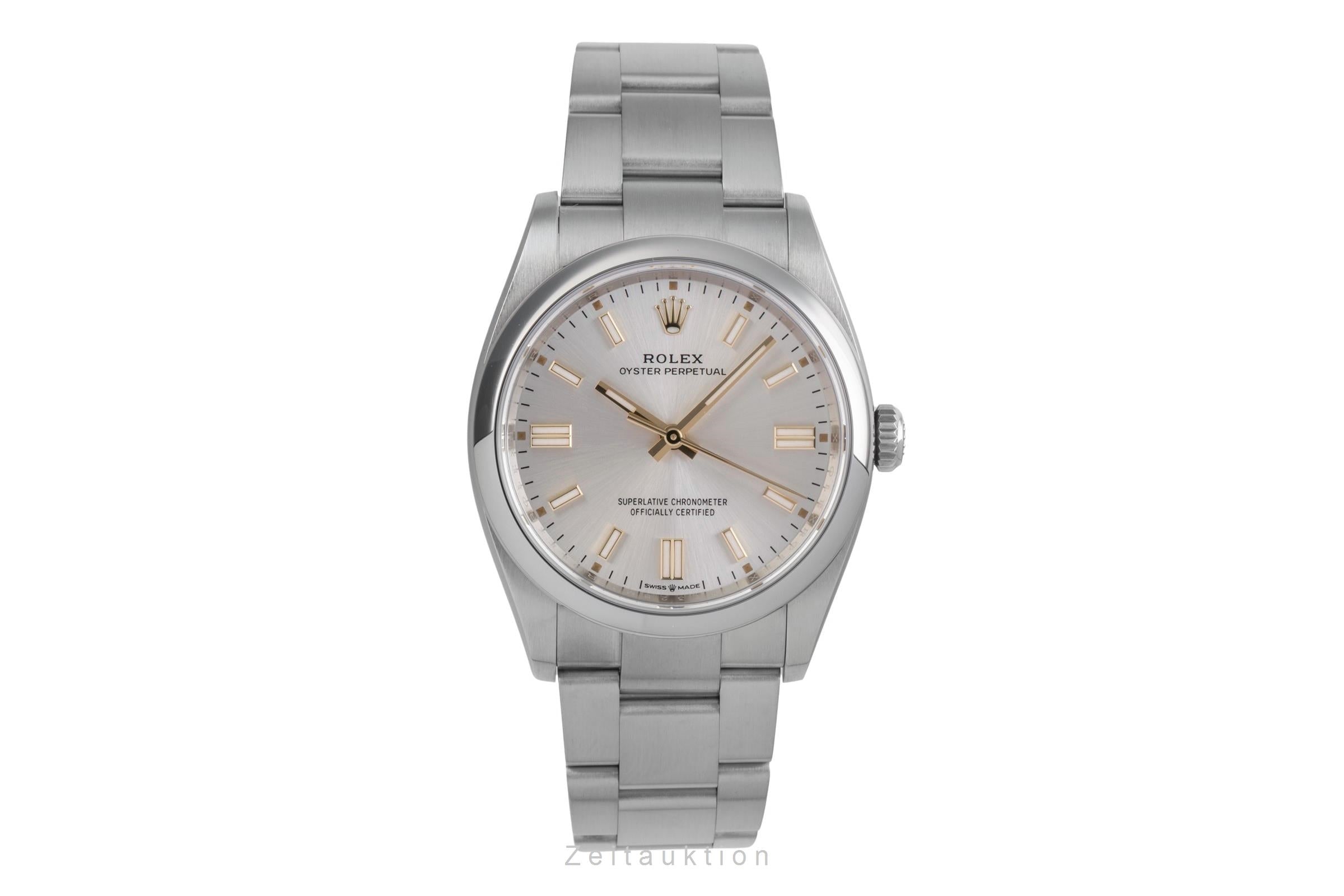 Rolex Oyster Perpetual steel automatic men's watch 126000  [2503844]