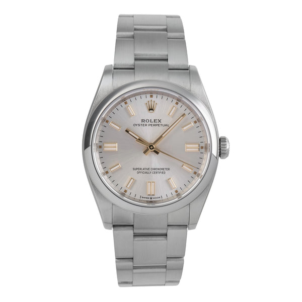 Rolex Oyster Perpetual steel automatic men's watch 126000  [2503844]
