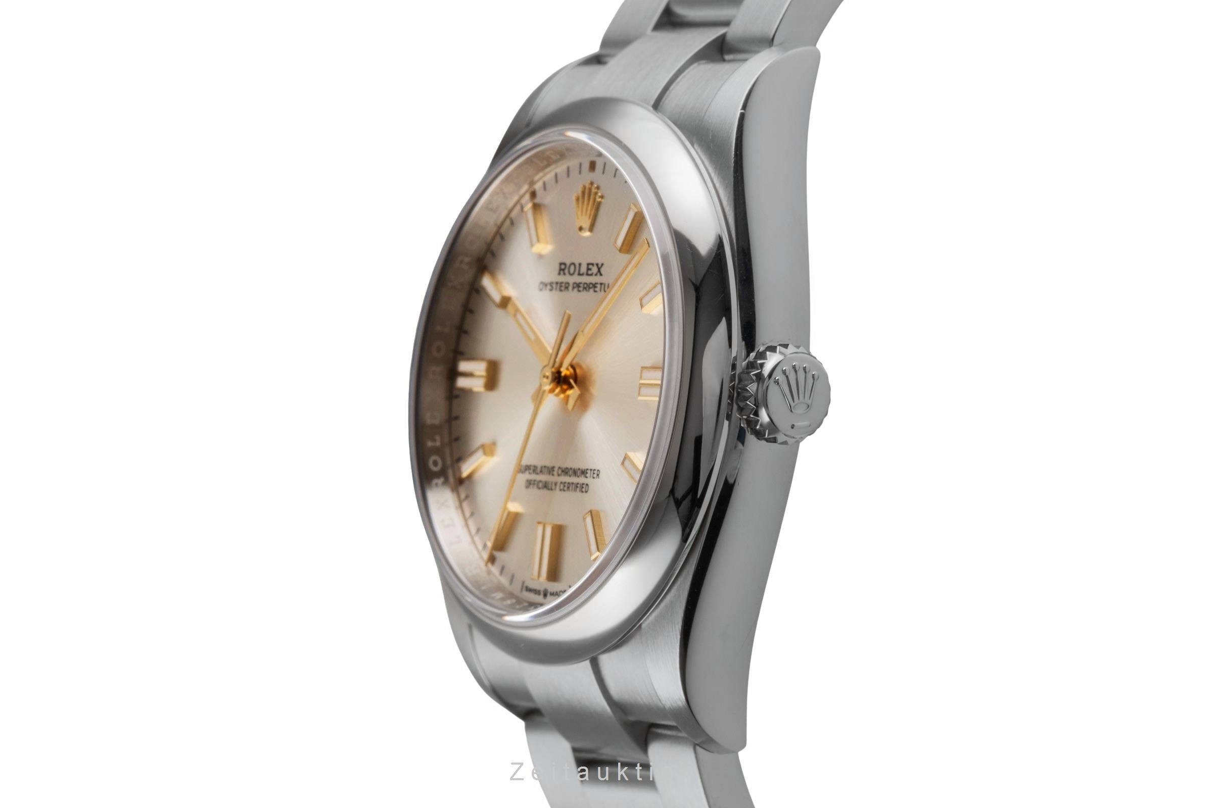 Rolex Oyster Perpetual steel automatic men's watch 126000  [2503844]