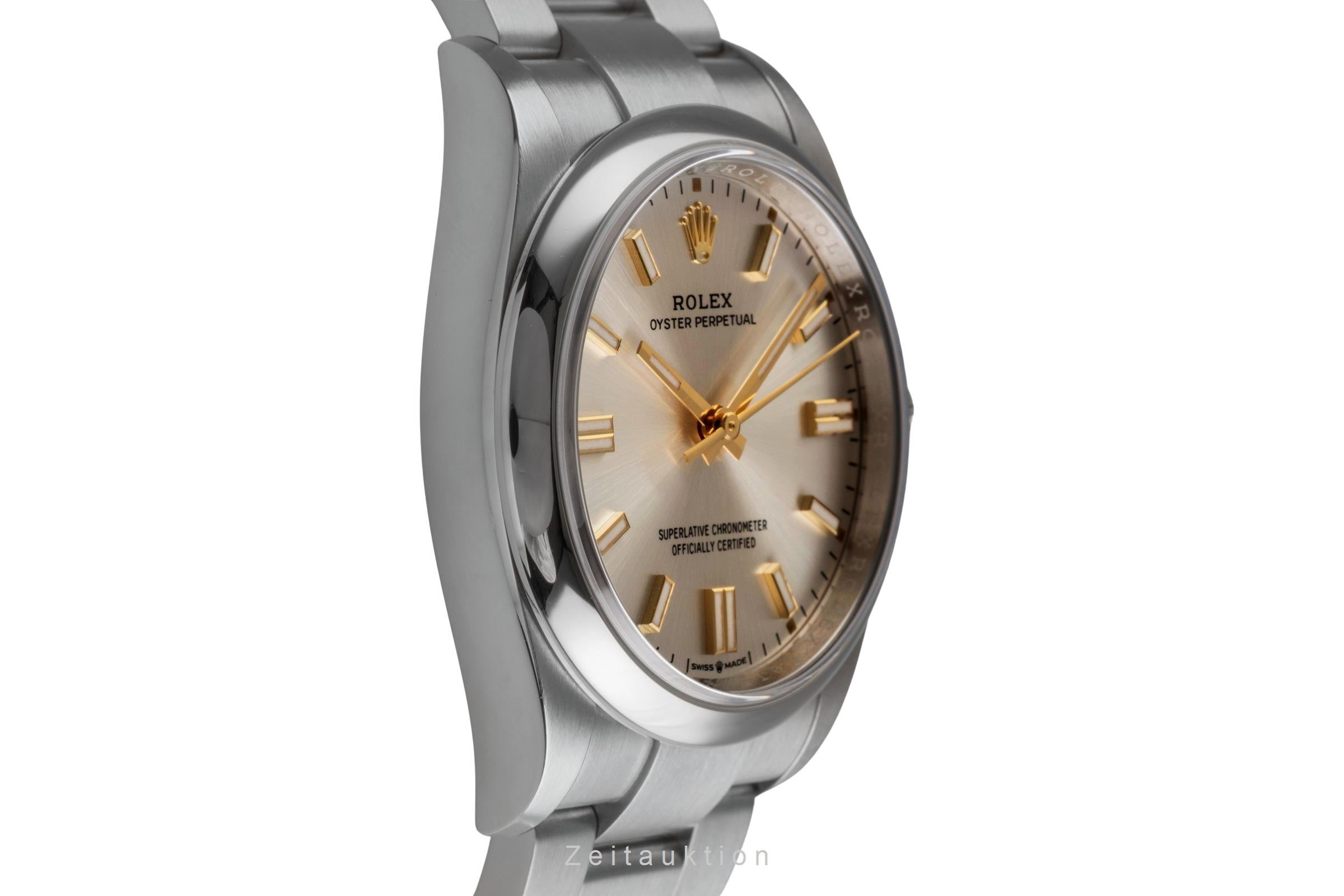 Rolex Oyster Perpetual steel automatic men's watch 126000  [2503844]