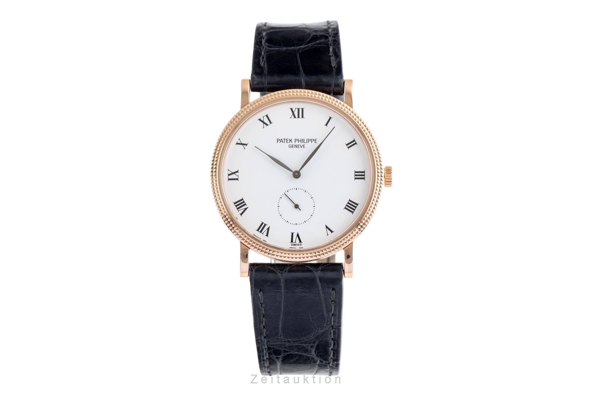 Patek Philippe Calatrava oro rosado de 18 quilates cuerda manual reloj para caballeros 3919 LP: 33373EUR  [2503845]