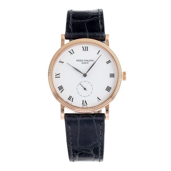 Patek Philippe Calatrava oro rosado de 18 quilates cuerda manual reloj para caballeros 3919 LP: 33373EUR  [2503845]