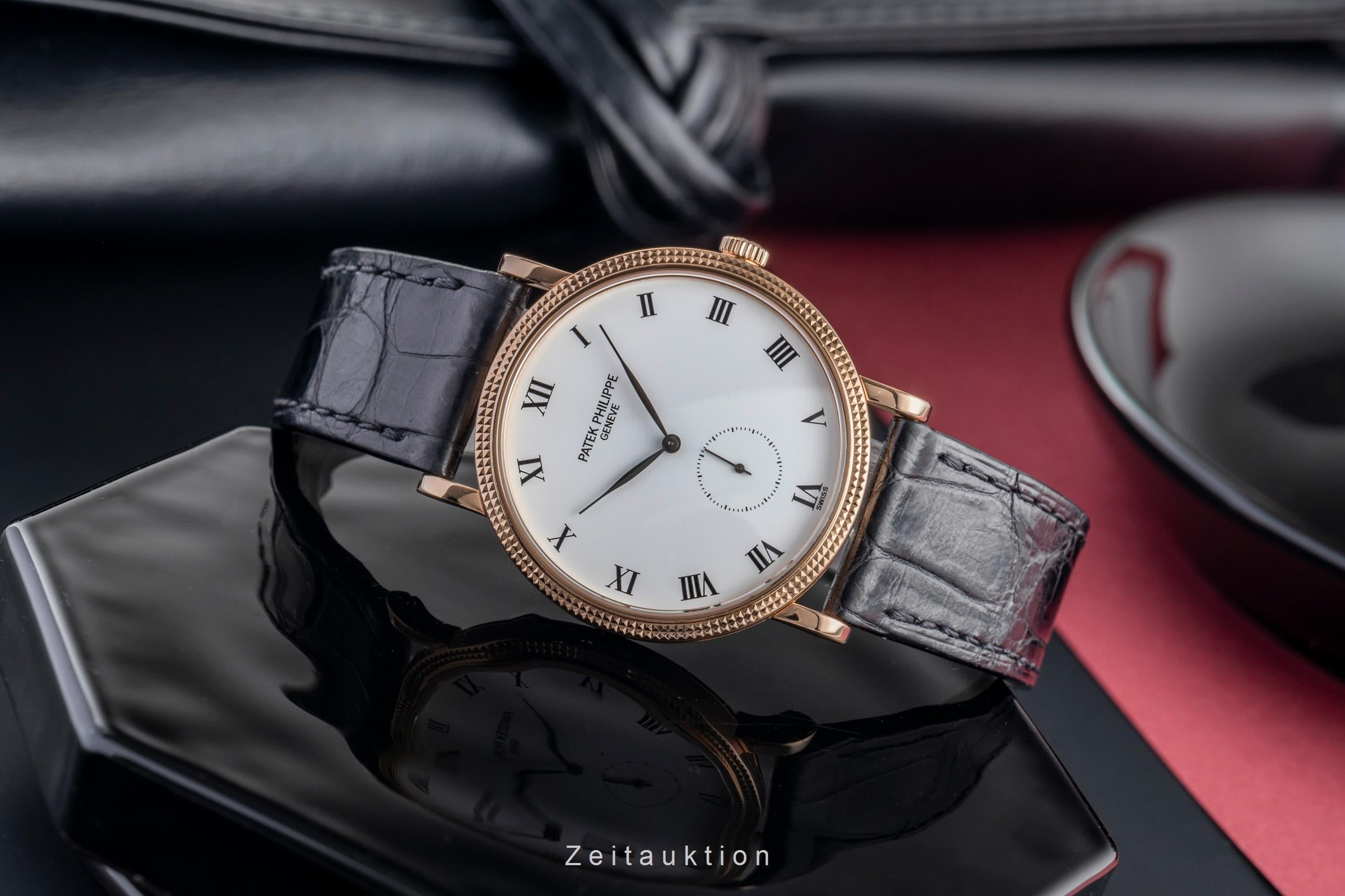 Patek Philippe Calatrava oro rosado de 18 quilates cuerda manual reloj para caballeros 3919 LP: 33373EUR  [2503845]