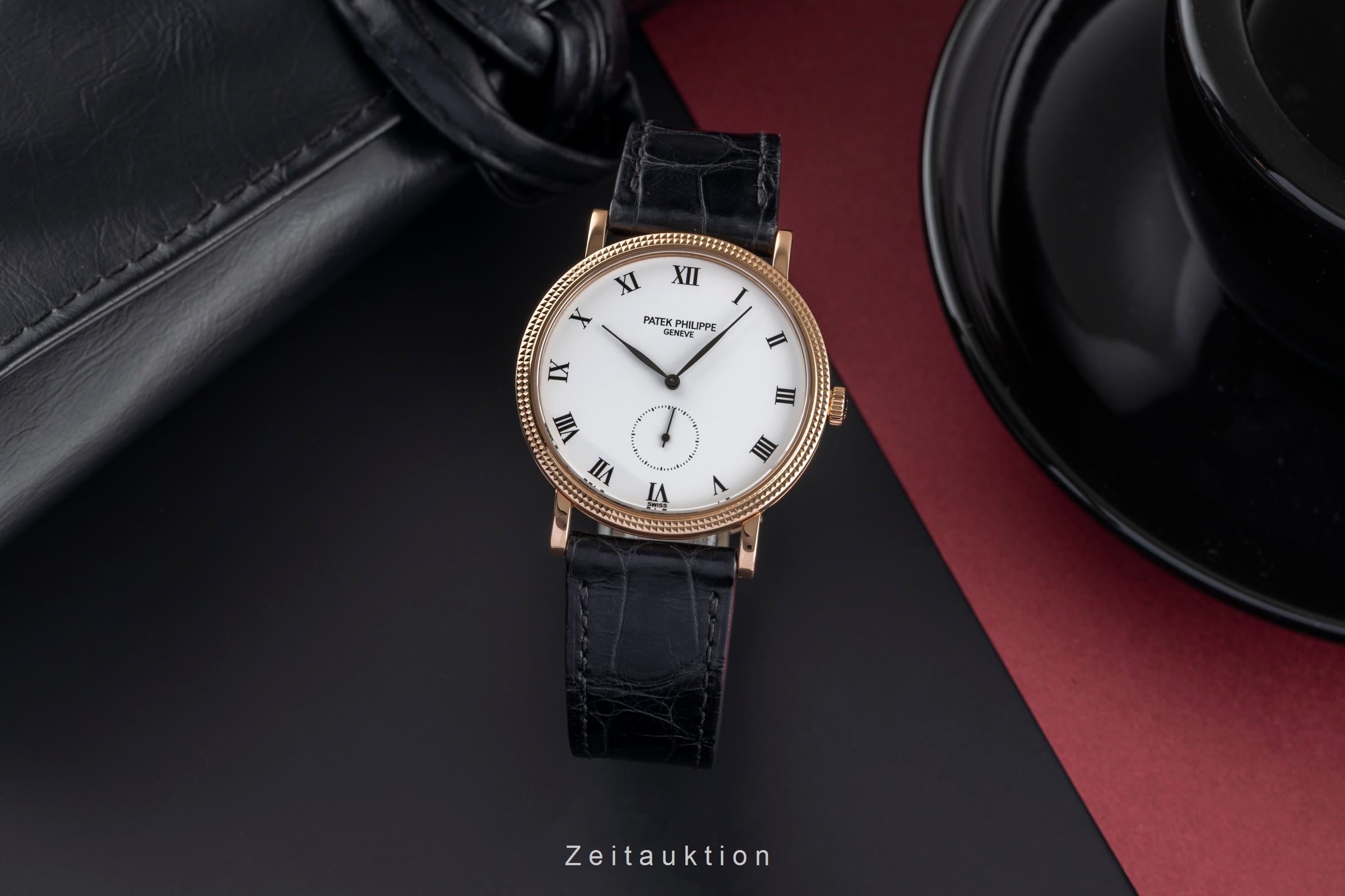 Patek Philippe Calatrava oro rosado de 18 quilates cuerda manual reloj para caballeros 3919 LP: 33373EUR  [2503845]