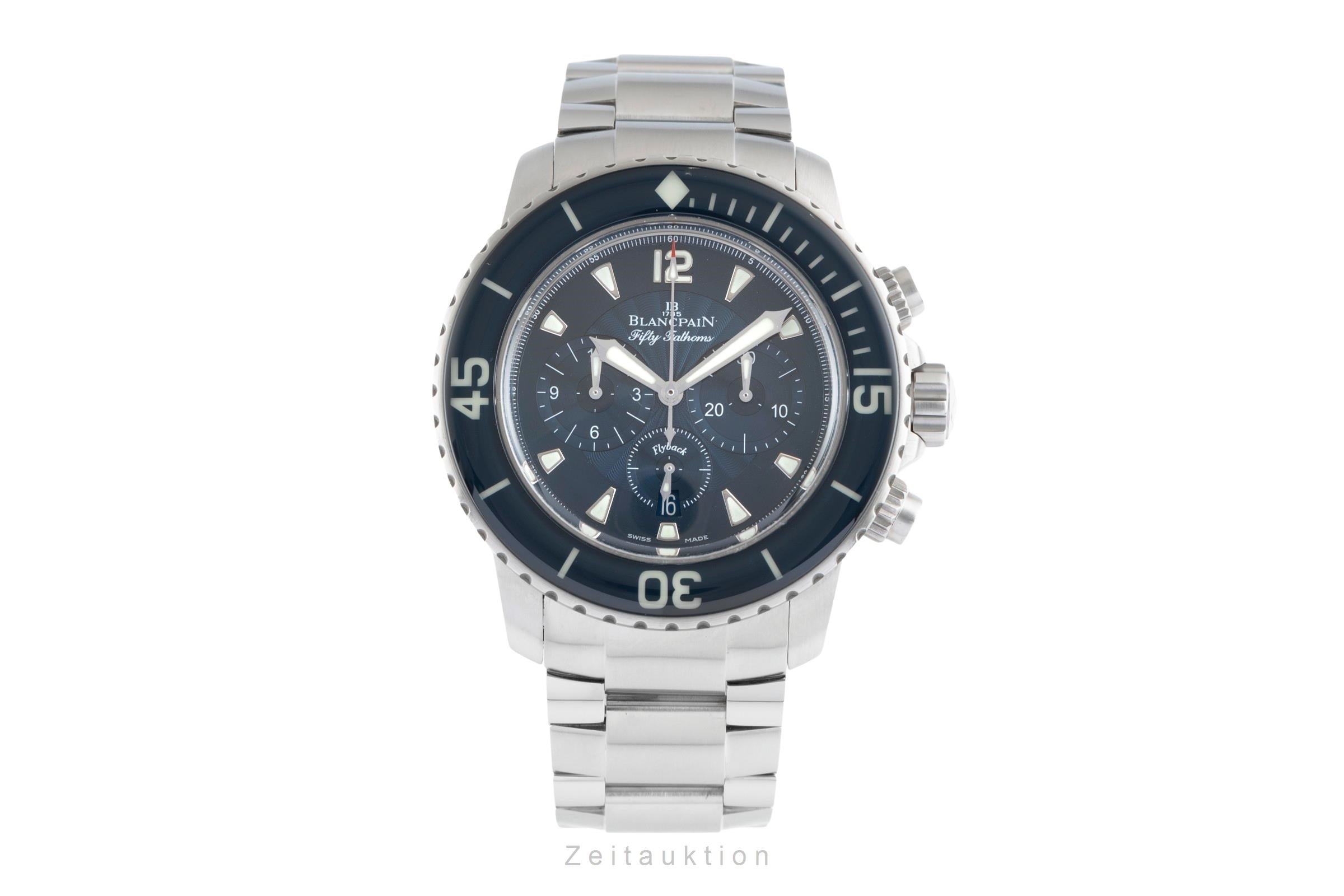 Blancpain Fifty Fathoms steel automatic men's watch 5085FB-1140-52B LP: 23600EUR  [2503846]