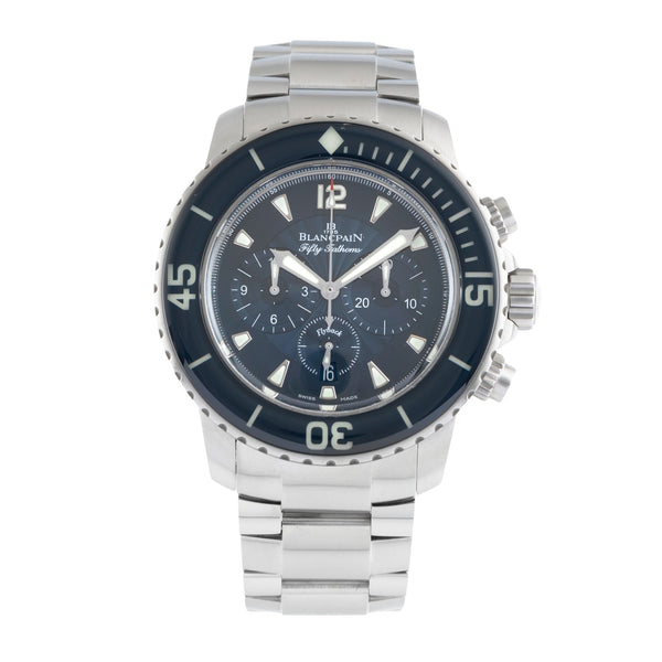 Blancpain Fifty Fathoms steel automatic men's watch 5085FB-1140-52B LP: 23600EUR  [2503846]