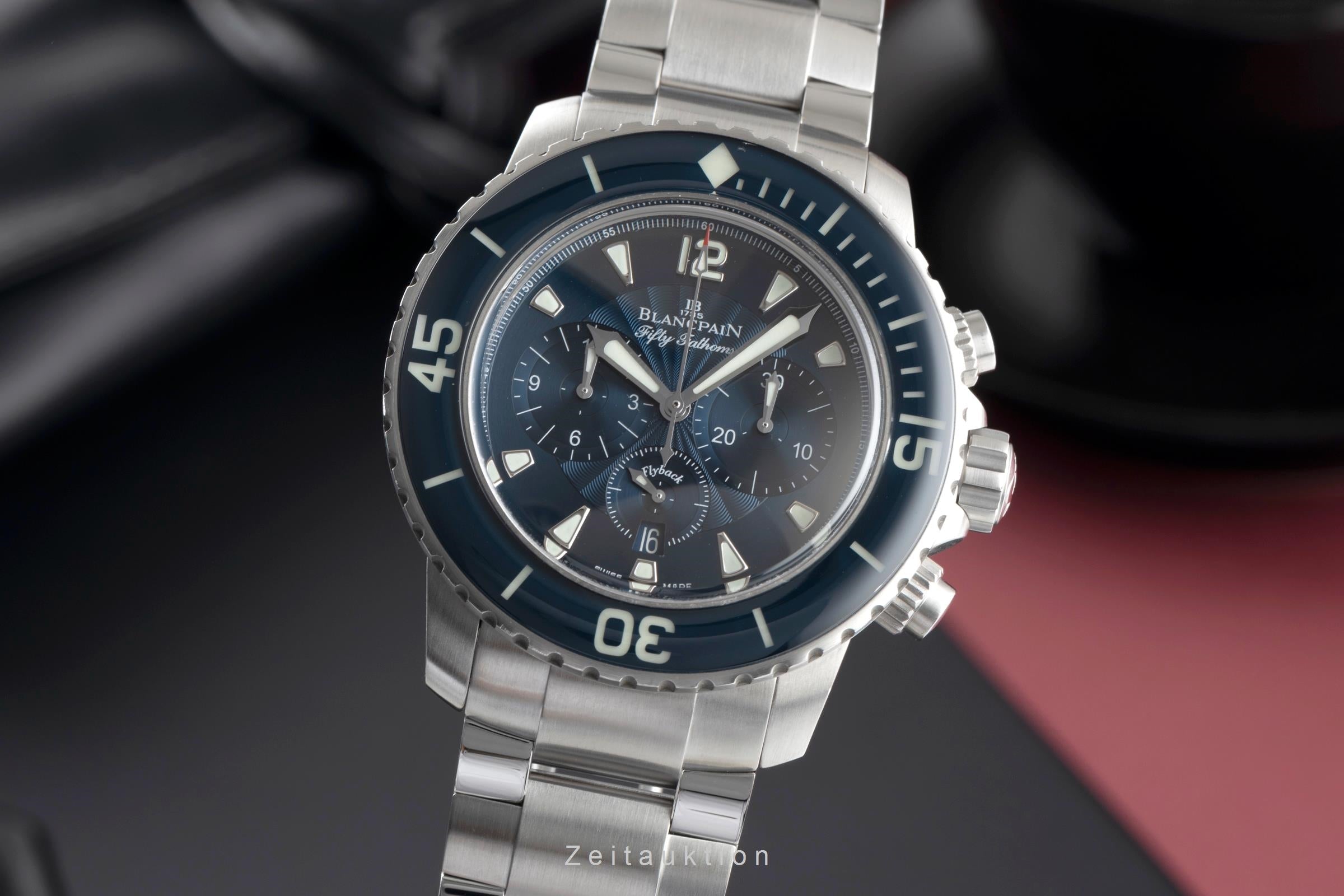 Blancpain Fifty Fathoms steel automatic men's watch 5085FB-1140-52B LP: 23600EUR  [2503846]