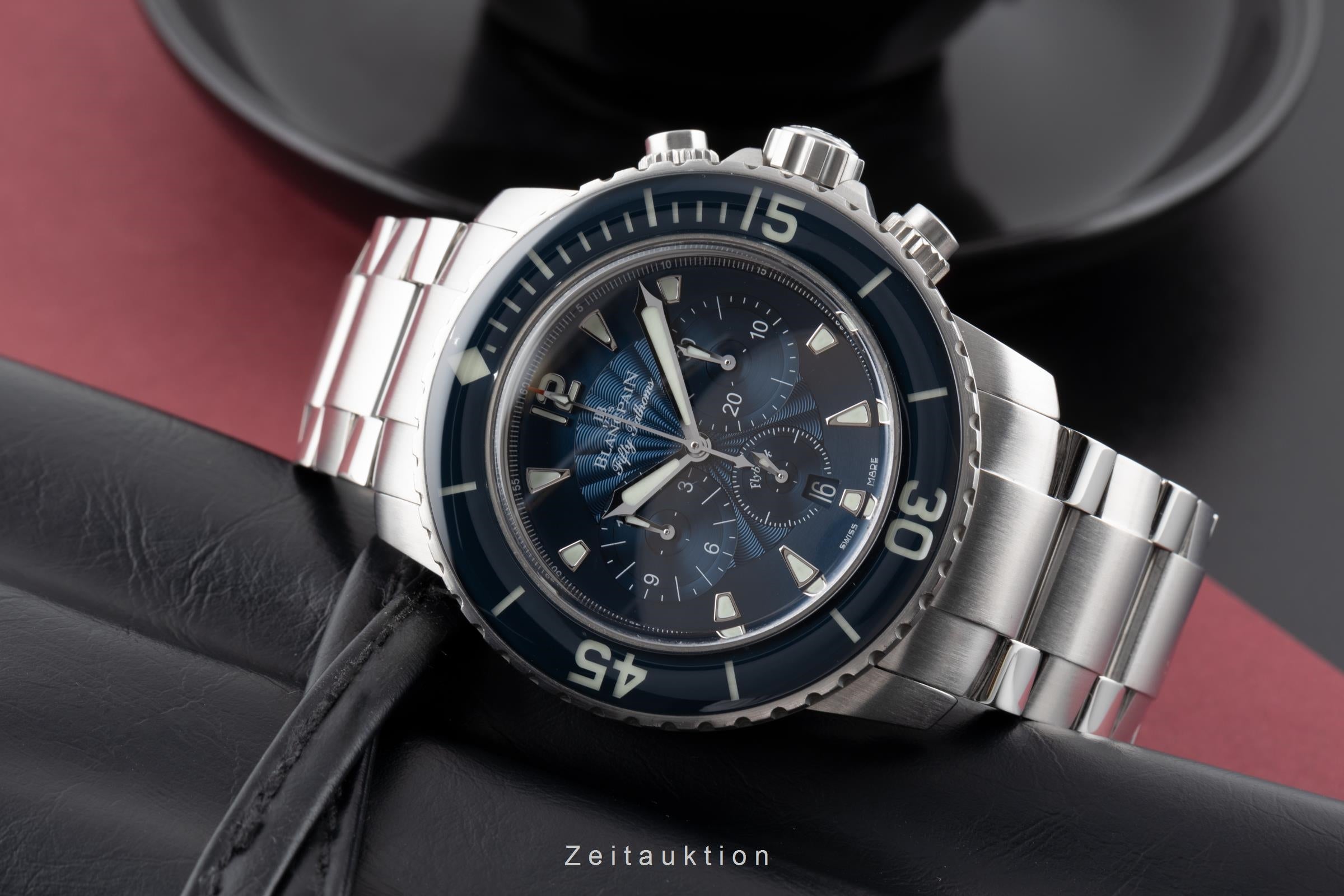Blancpain Fifty Fathoms steel automatic men's watch 5085FB-1140-52B LP: 23600EUR  [2503846]