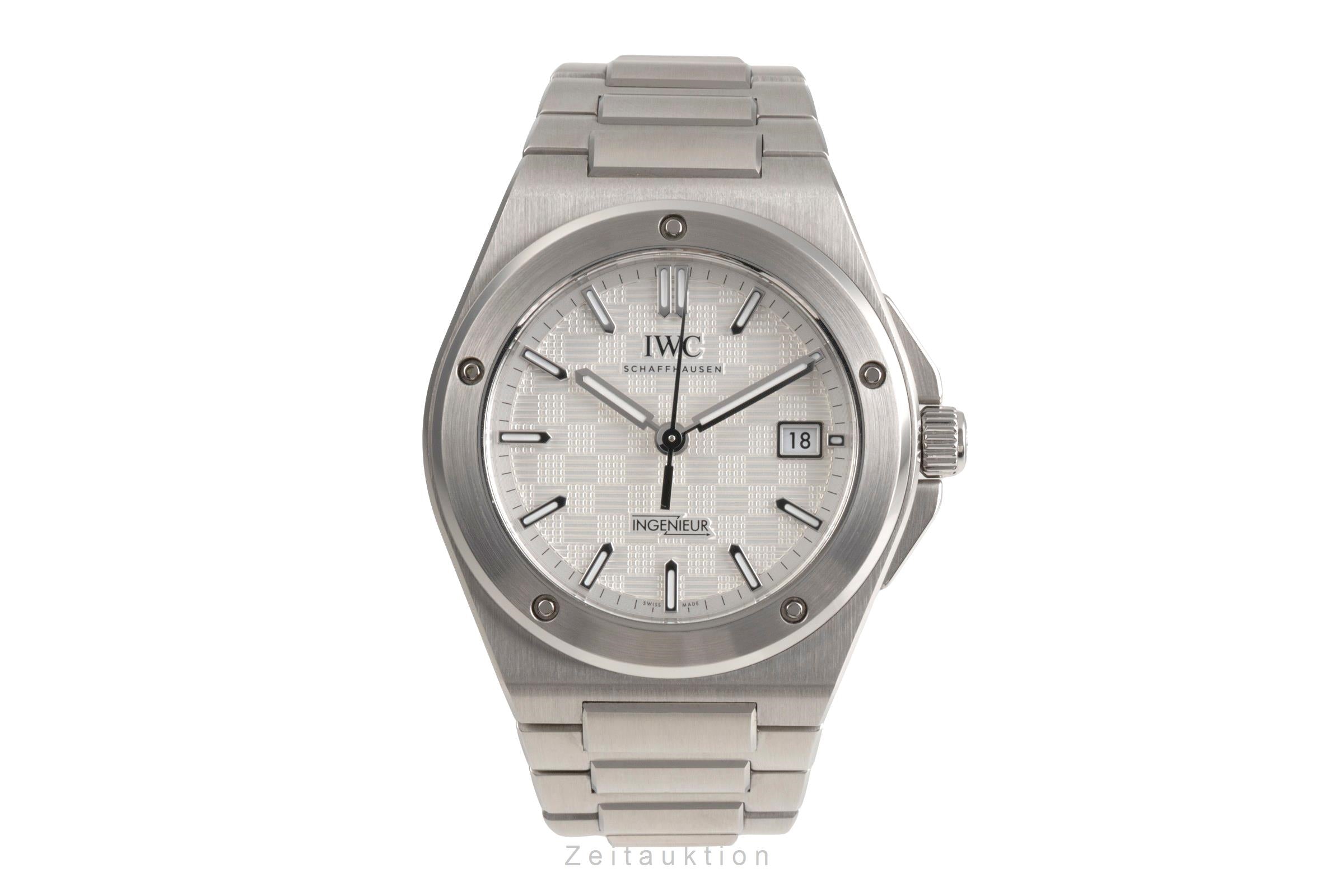 IWC Ingenieur steel automatic men's watch IW328902 LP: 129000EUR  [2503847]